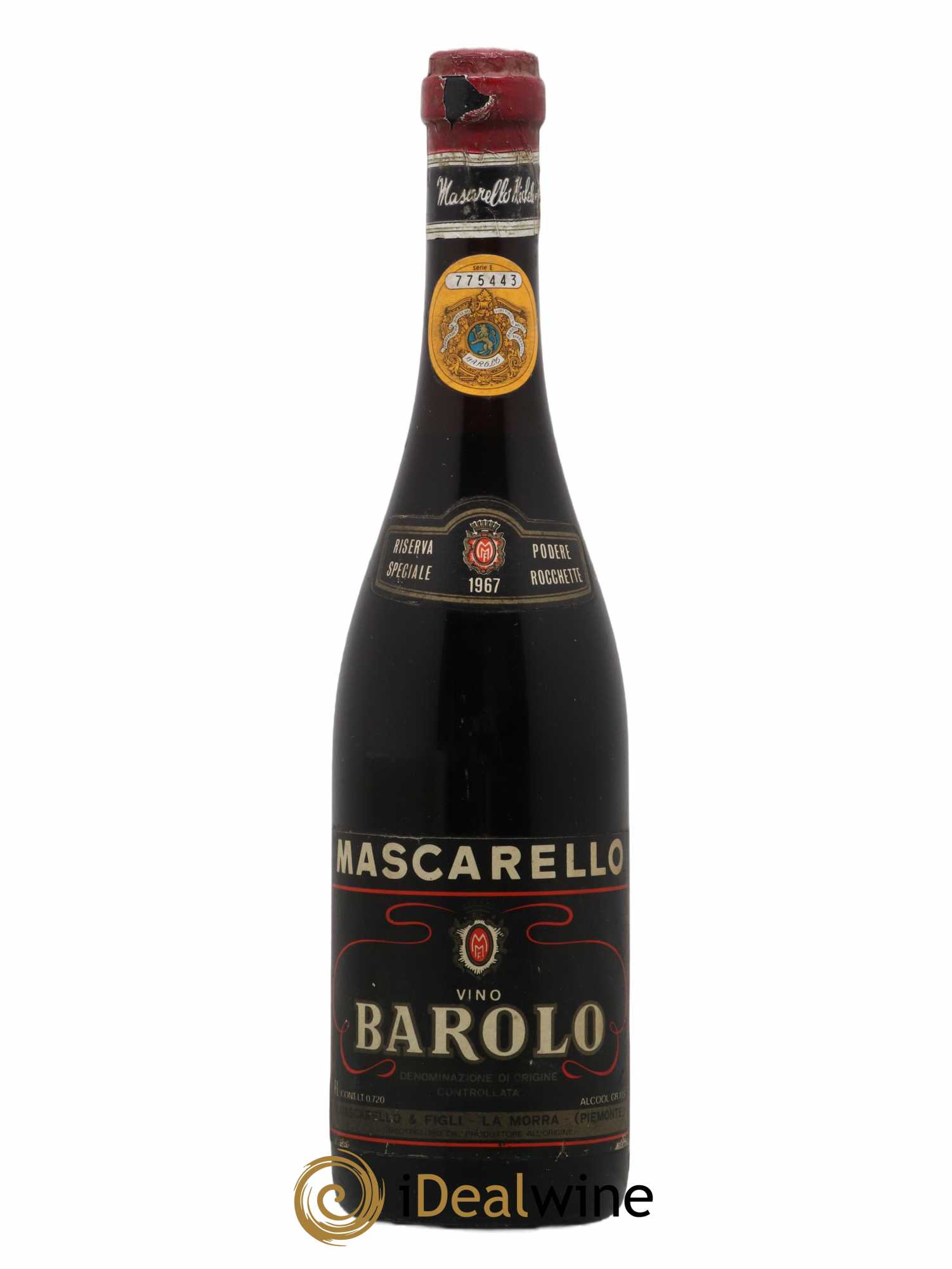 Barolo 1967 - Posten von 1 Flasche - 0
