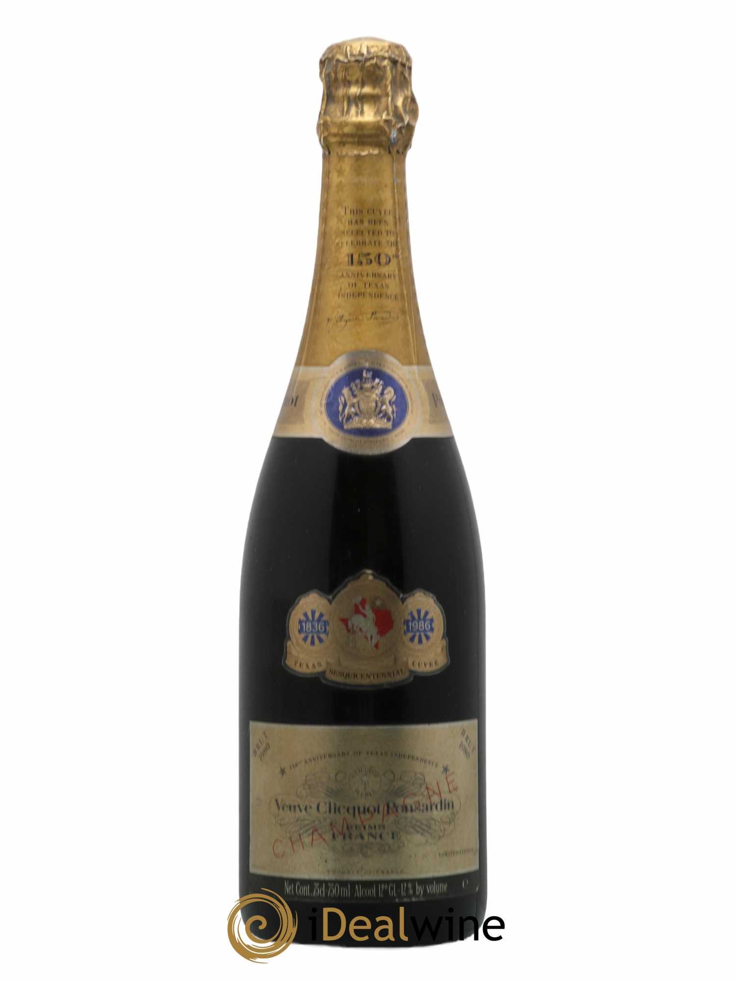 Vintage Veuve Clicquot Brut 1980 - Lot de 1 bouteille - 0