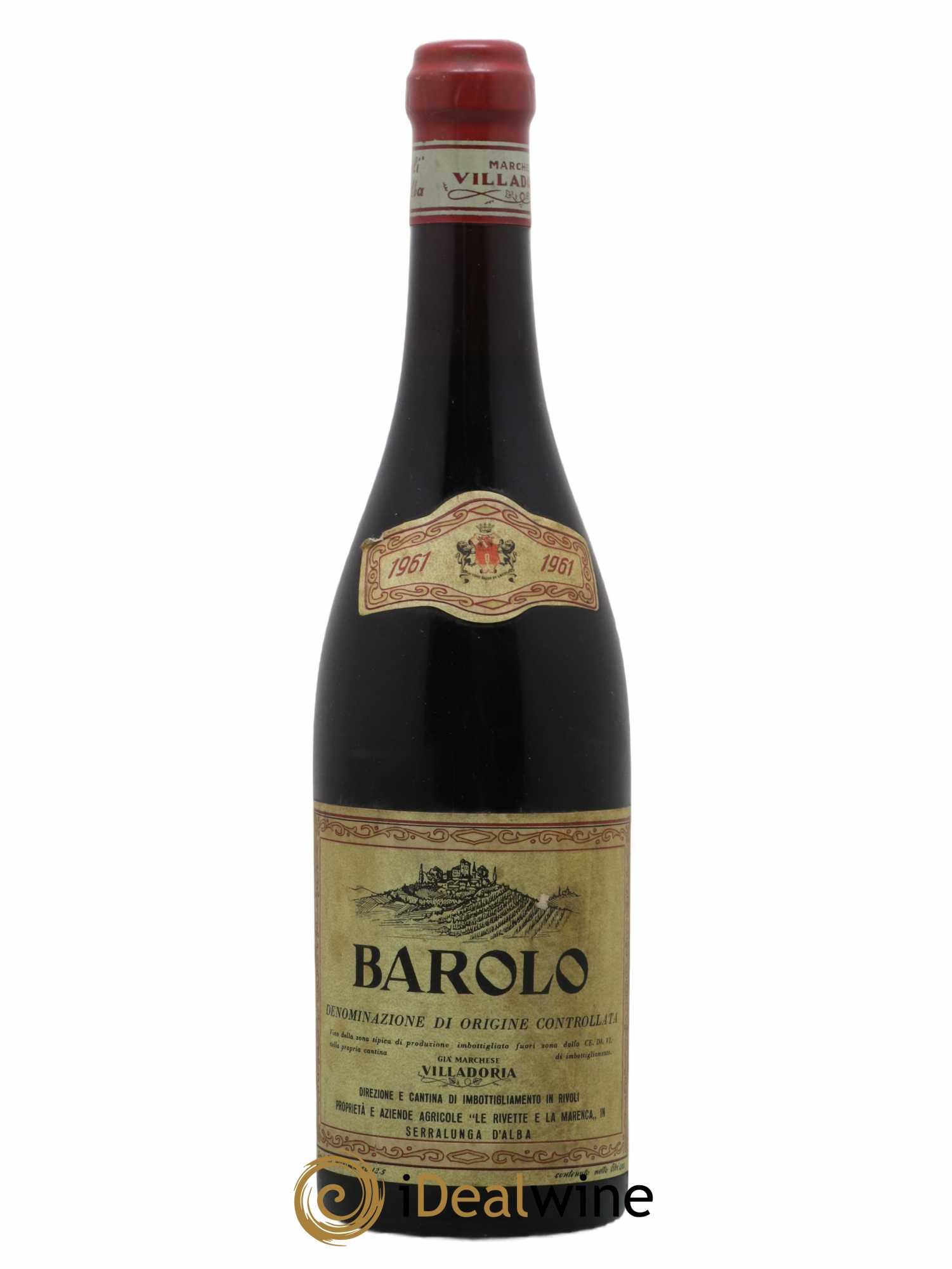 Barolo Villadoria 1961 - Lot de 1 bouteille - 0