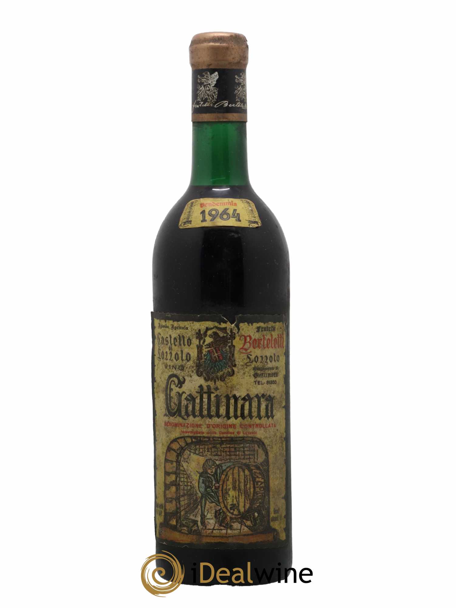 Gattinara DOCG Castello di Lozzolo 1964 - Lot de 1 bouteille - 0