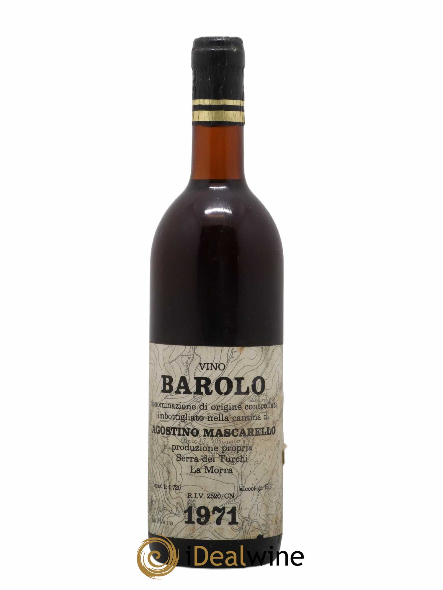 Barolo Agostino Mascarello 1971 - Lot de 1 bouteille - 0