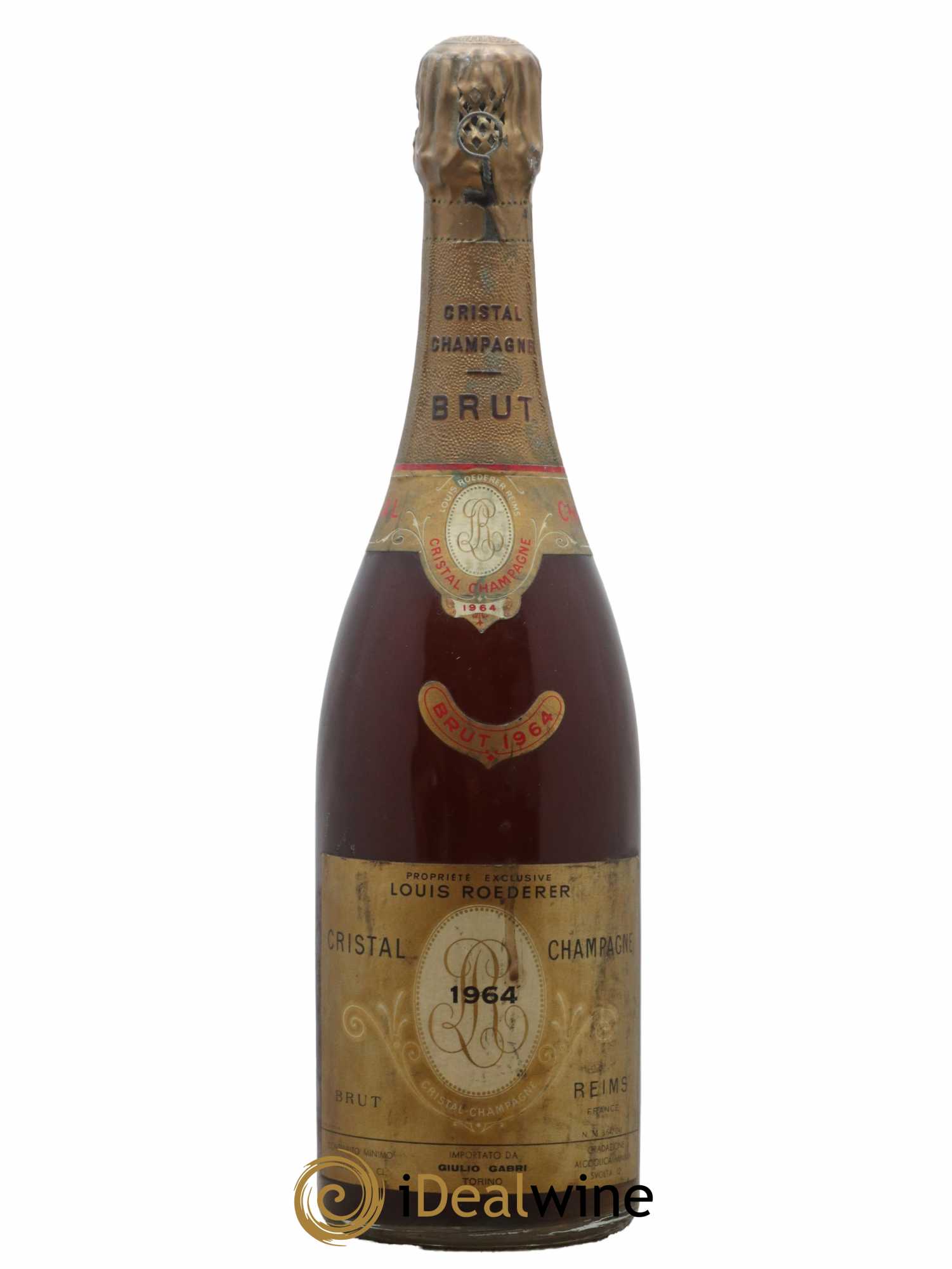 Cristal Louis Roederer 1964 - Lot de 1 bouteille - 0