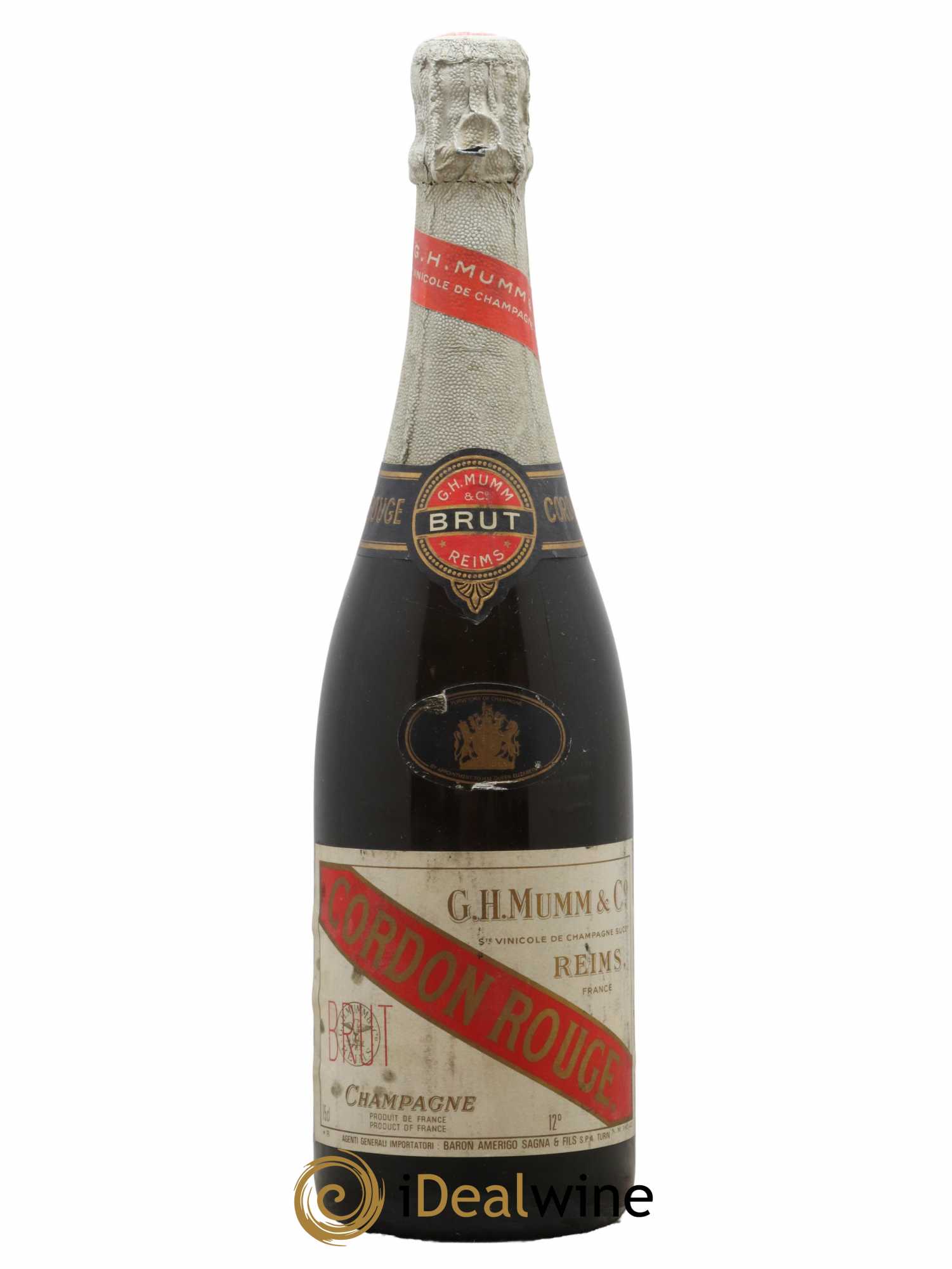 Cordon Rouge Mumm - Lot de 1 bouteille - 0