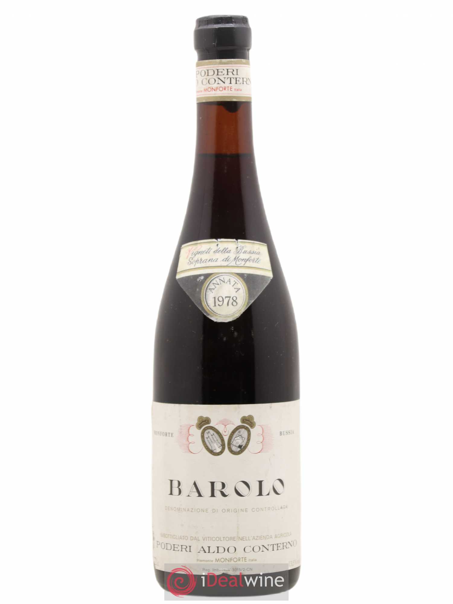 Barolo DOCG Aldo Conterno 1978 - Lot de 1 bouteille - 0