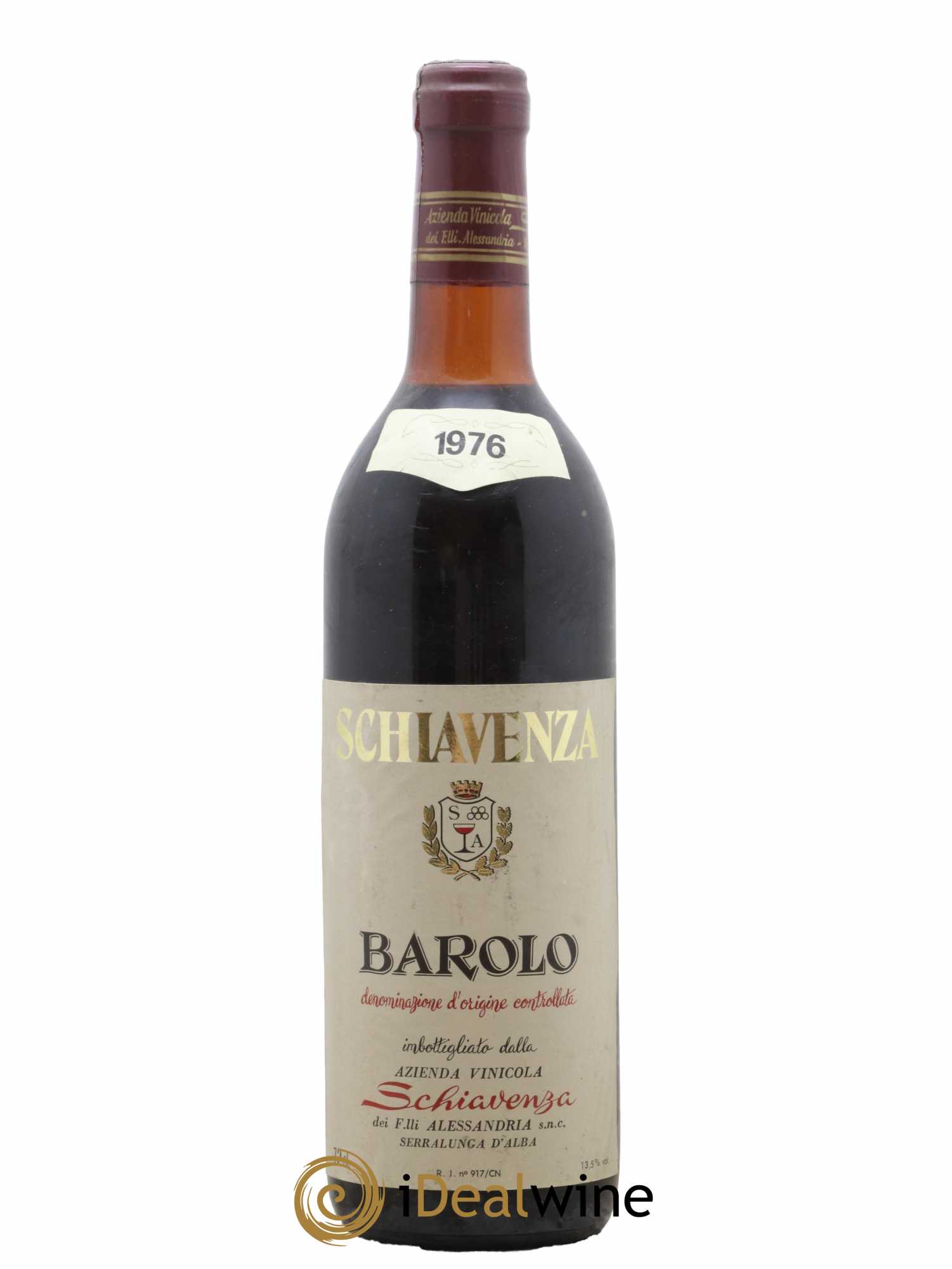 Barolo Schiavenza 1976 - Lot de 1 bouteille - 0