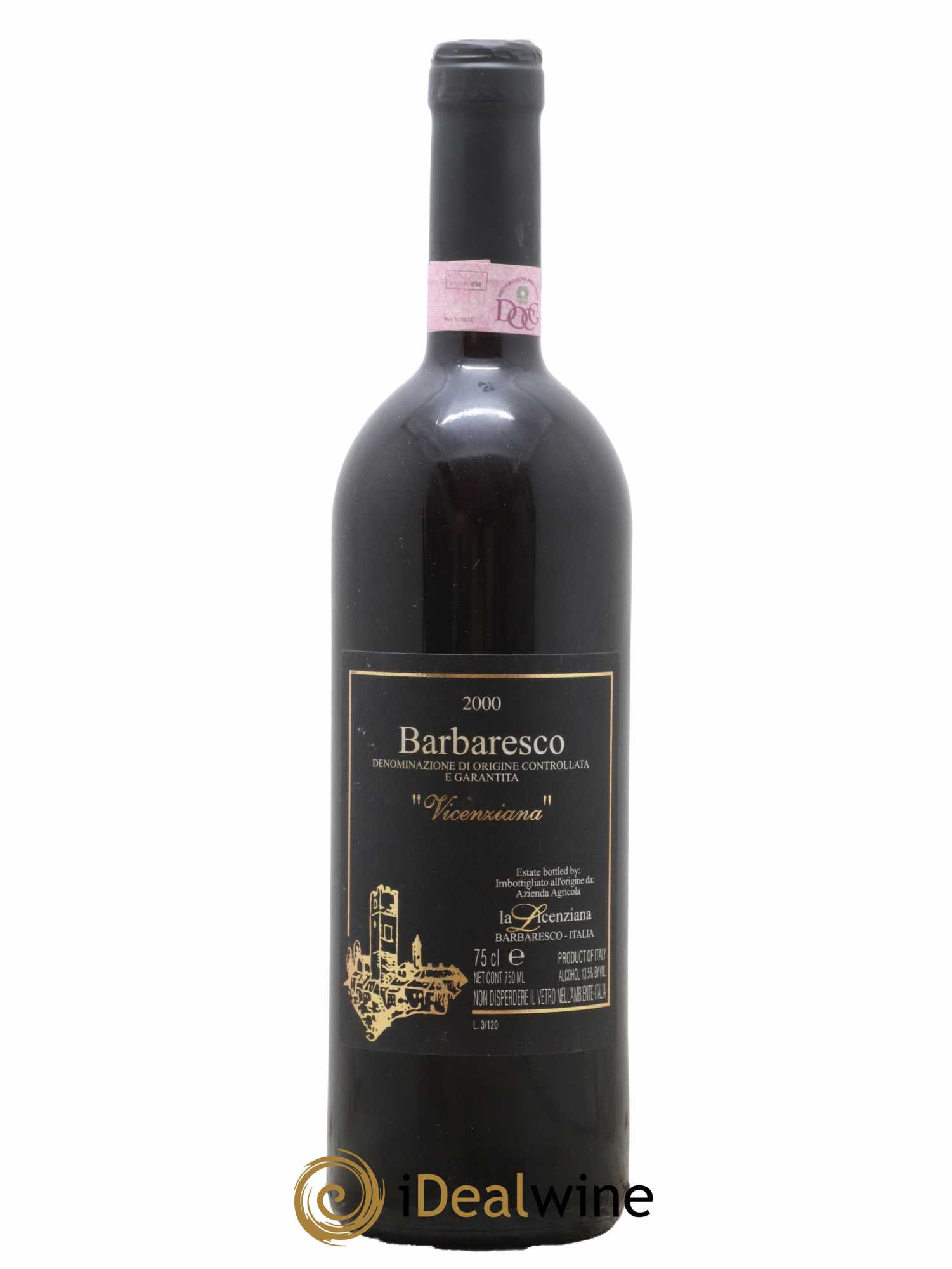 Barbaresco DOCG Vicenziana Silvio Giamello 2000 - Lotto di 1 bottiglia - 0
