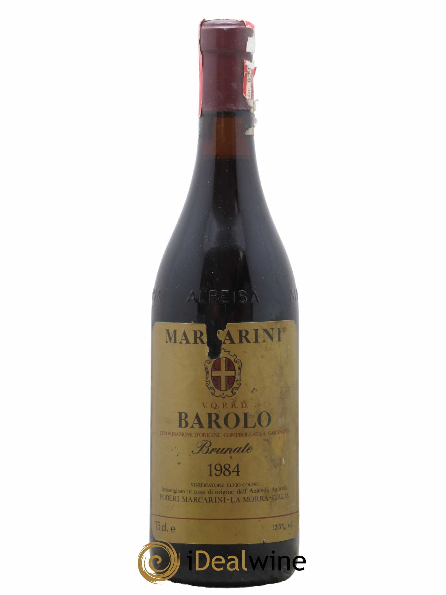Barolo DOCG Brunate Marcarini 1984 - Lot de 1 bouteille - 0