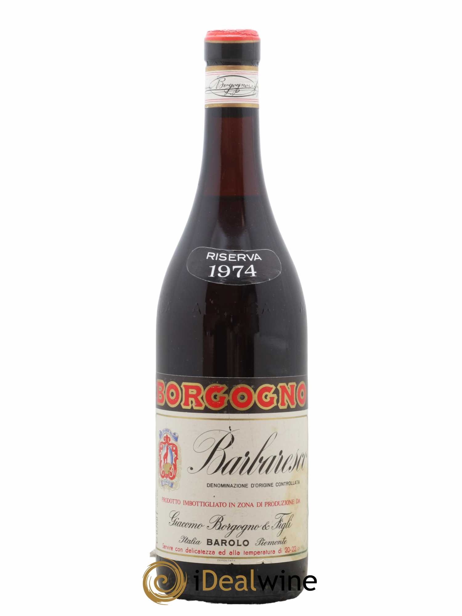 Barbaresco DOCG 1974 - Lotto di 1 bottiglia - 0