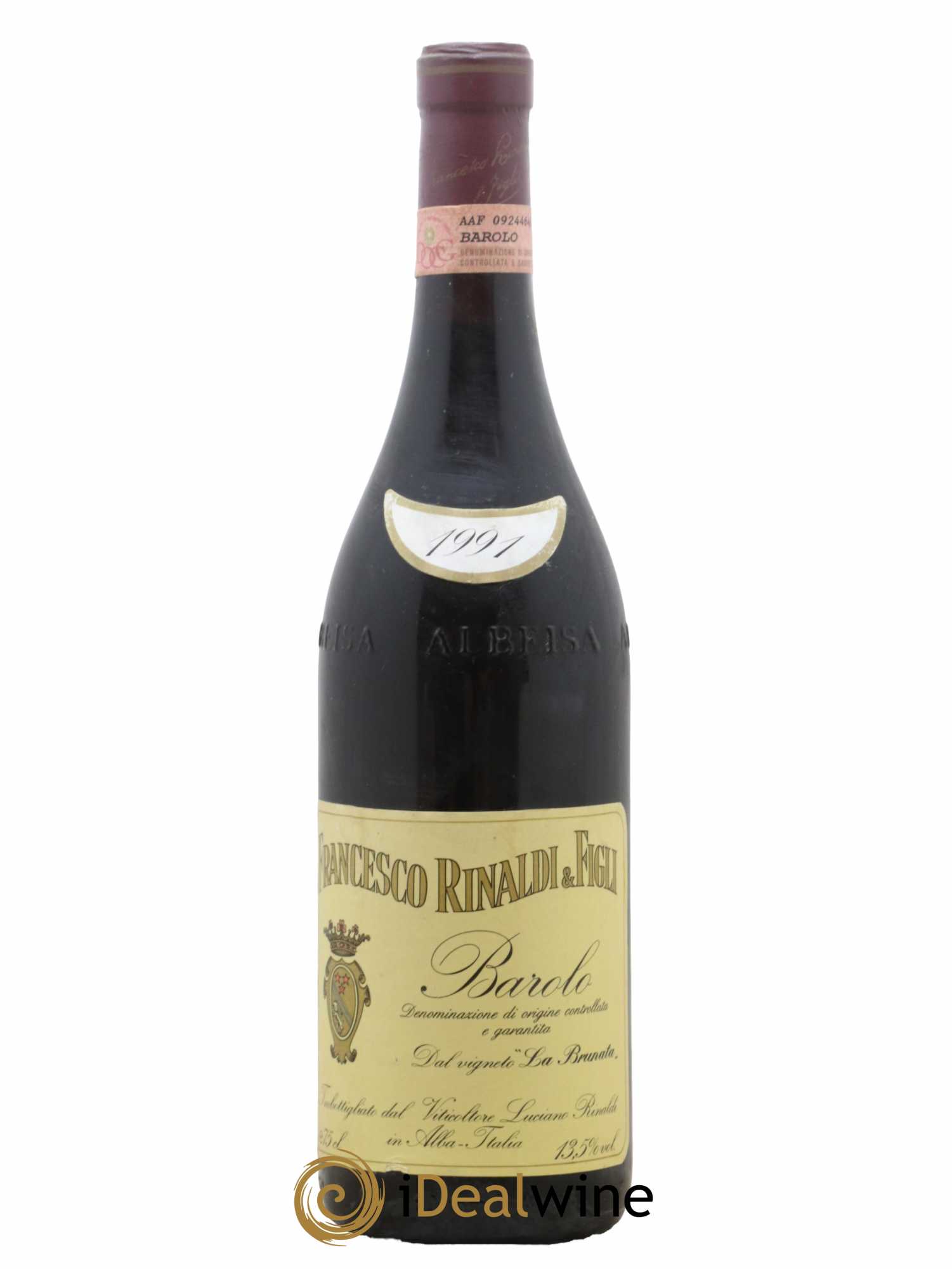 Barolo Brunate Francesco Rinaldi 1991 - Lot de 1 bouteille - 0