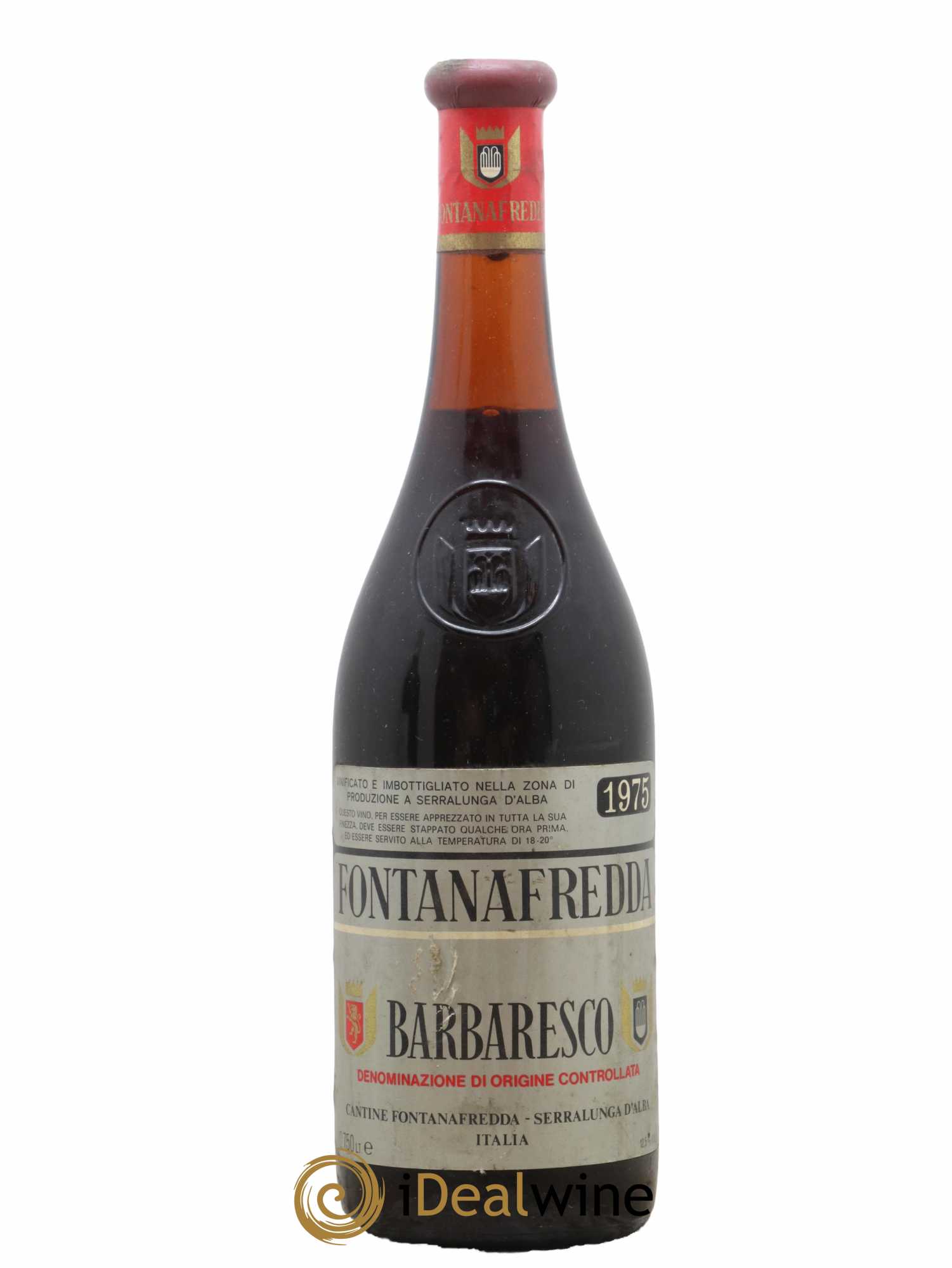 Barbaresco DOCG Fontanafredda 1975 - Lot de 1 bouteille - 0