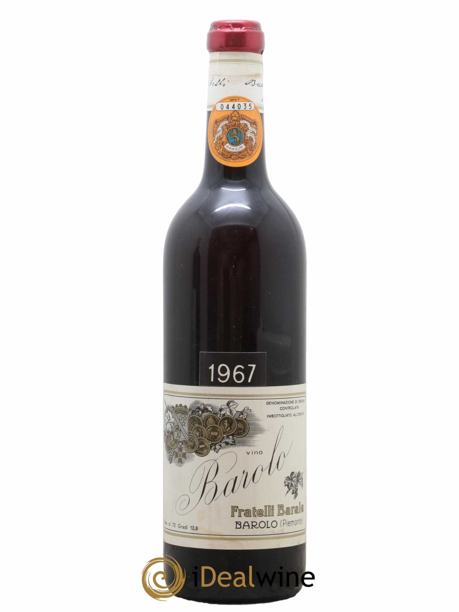 Barolo Fratelli Barale 1967 - Lot de 1 bouteille - 0