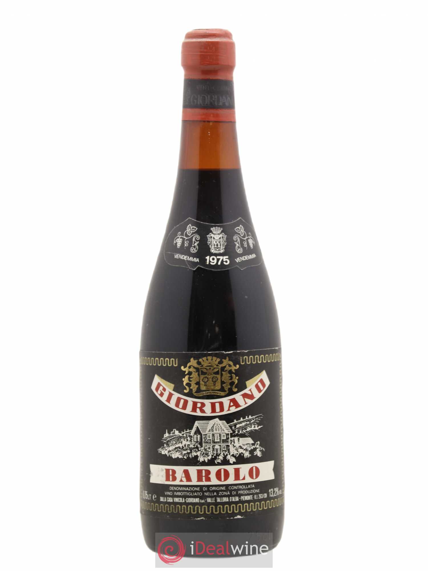 Barolo Giordano 1975 - Lot de 1 bouteille - 0