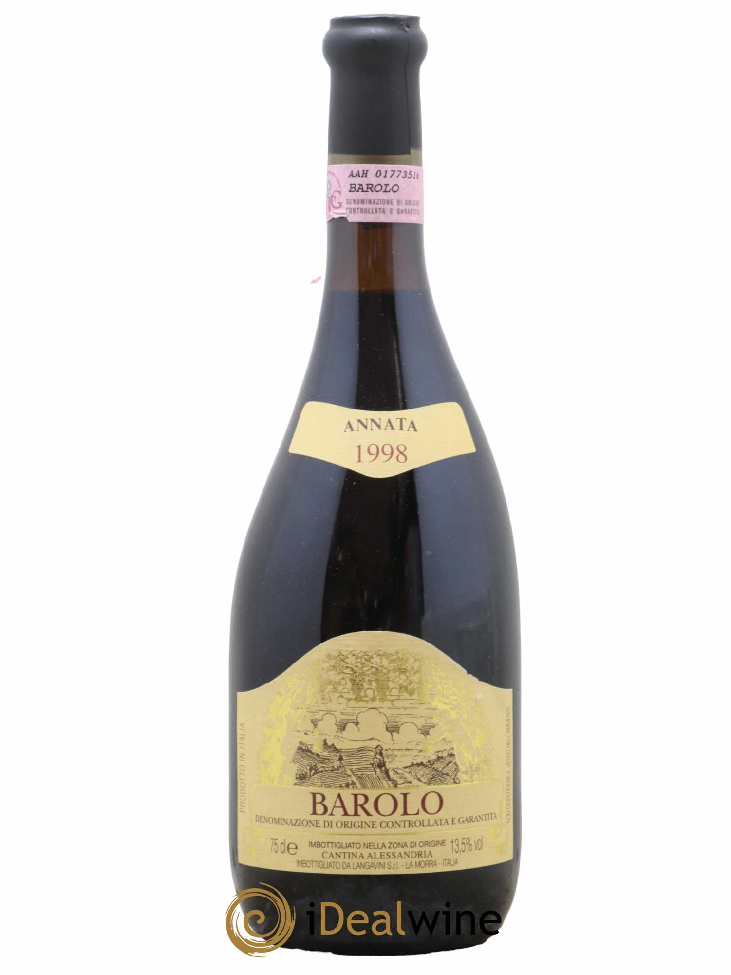 Barolo Alessandria 1998 - Lot de 1 bouteille - 0