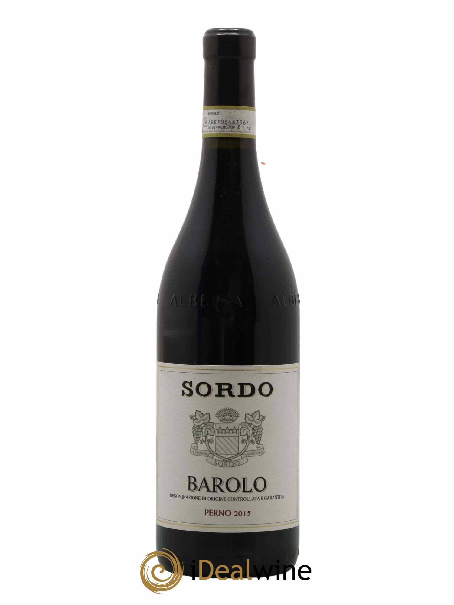 Barolo Perno Sordo 2015 - Lot de 1 bouteille - 0