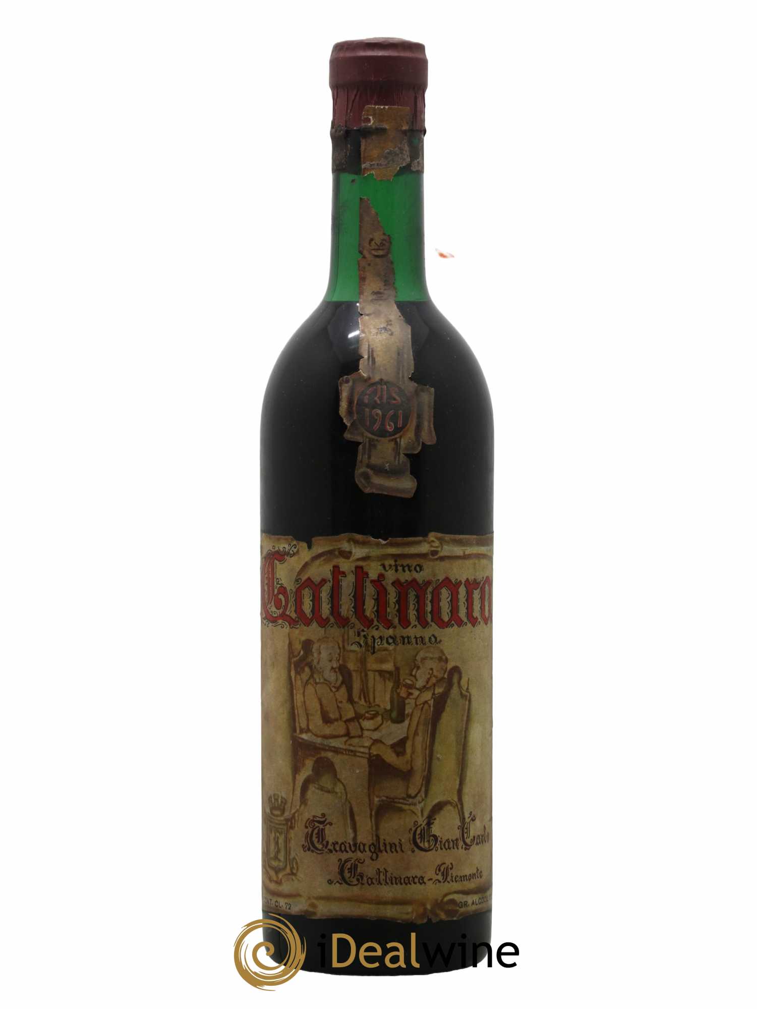 Gattinara DOCG Riserva Travaglini 1961 - Posten von 1 Flasche - 0