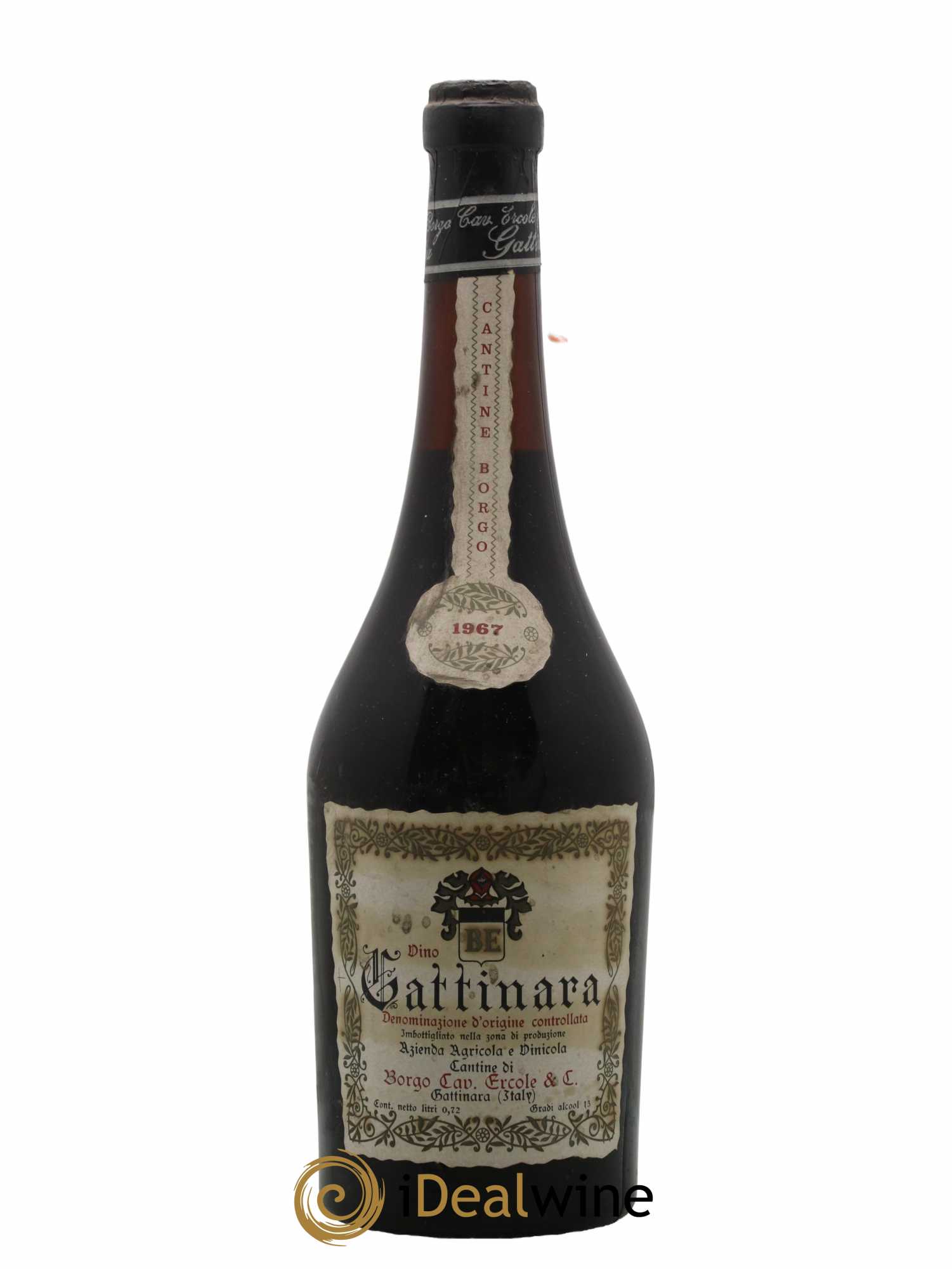 Gattinara DOCG Borgo Ercole 1967 - Lot de 1 bouteille - 0