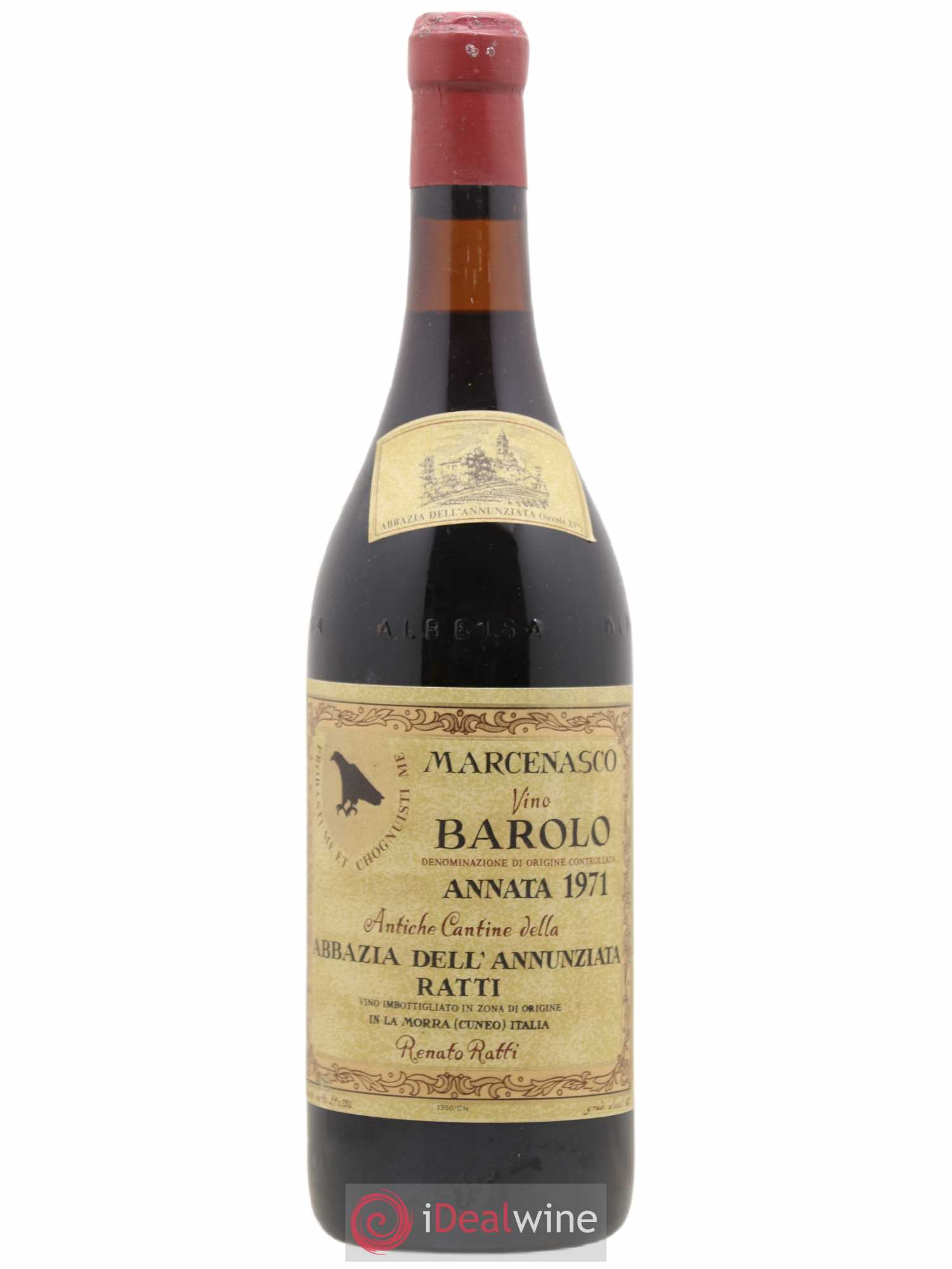 Barolo Renato Ratti Annunziata 1971 - Posten von 1 Flasche - 0