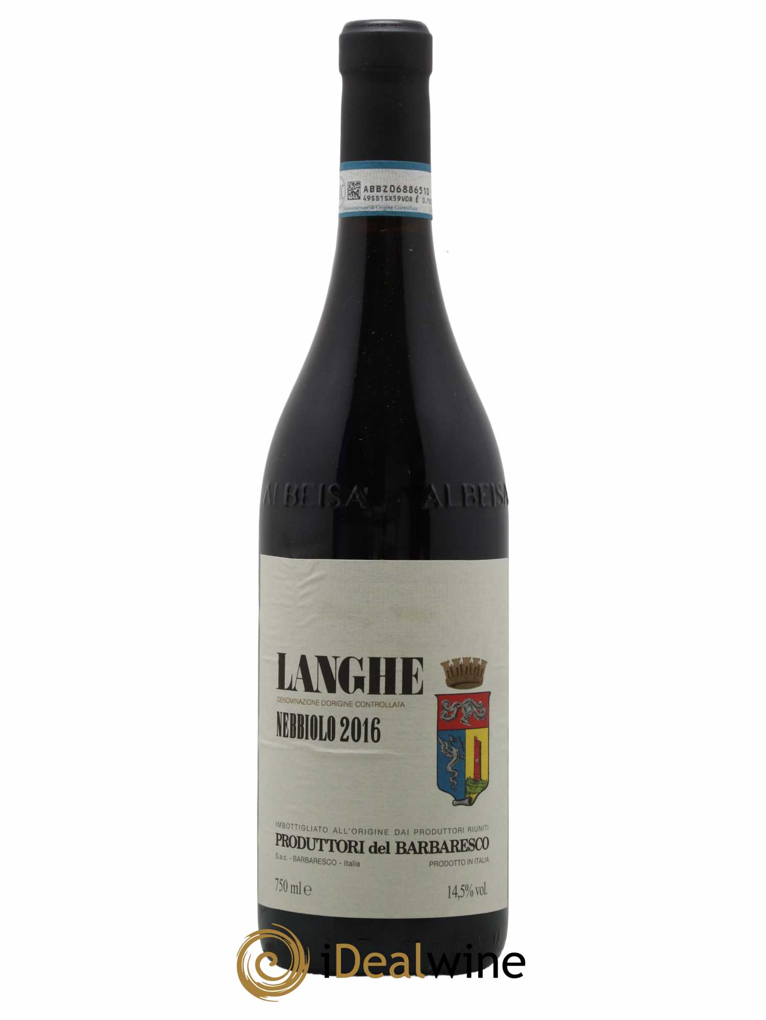 Langhe DOC Nebbiolo Produttori Del Barbaresco 2016 - Lot de 1 bouteille - 0
