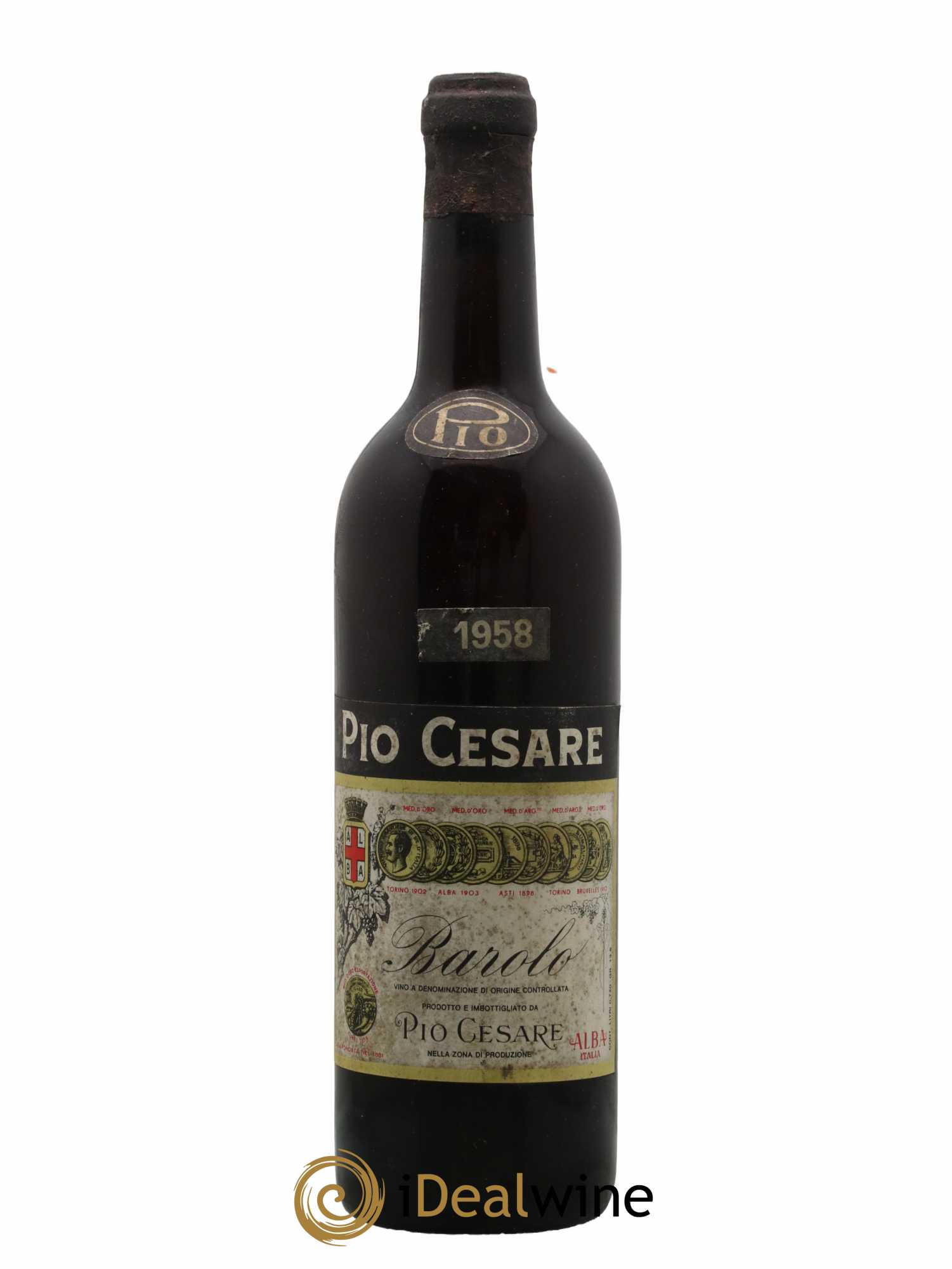 Barolo DOCG Pio Cesare 1958 - Lot de 1 bouteille - 0