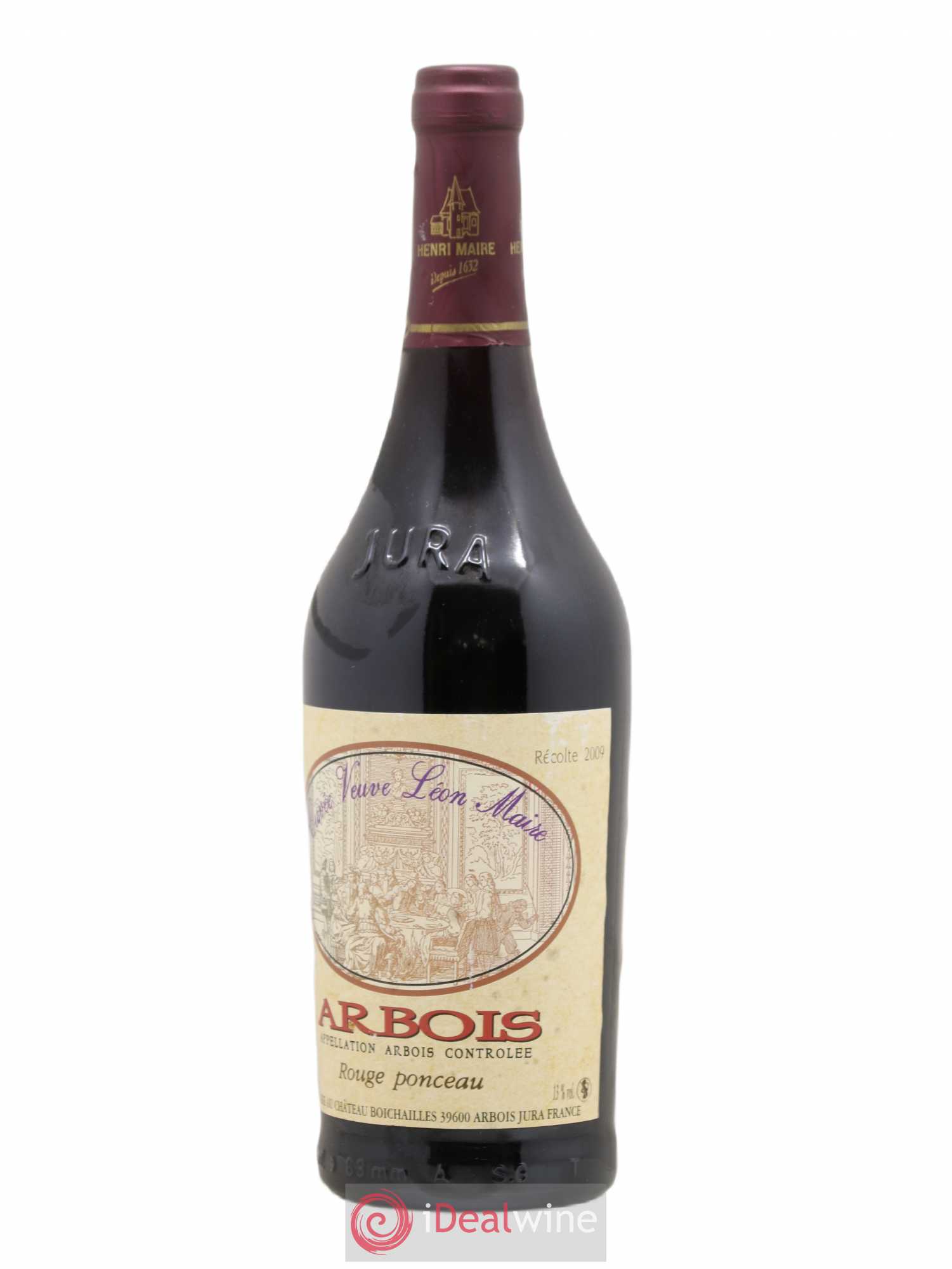 Arbois Ponceau Cuvée Veuve Léon Maire (sans prix de réserve) 2009 - Lot de 1 bouteille - 1