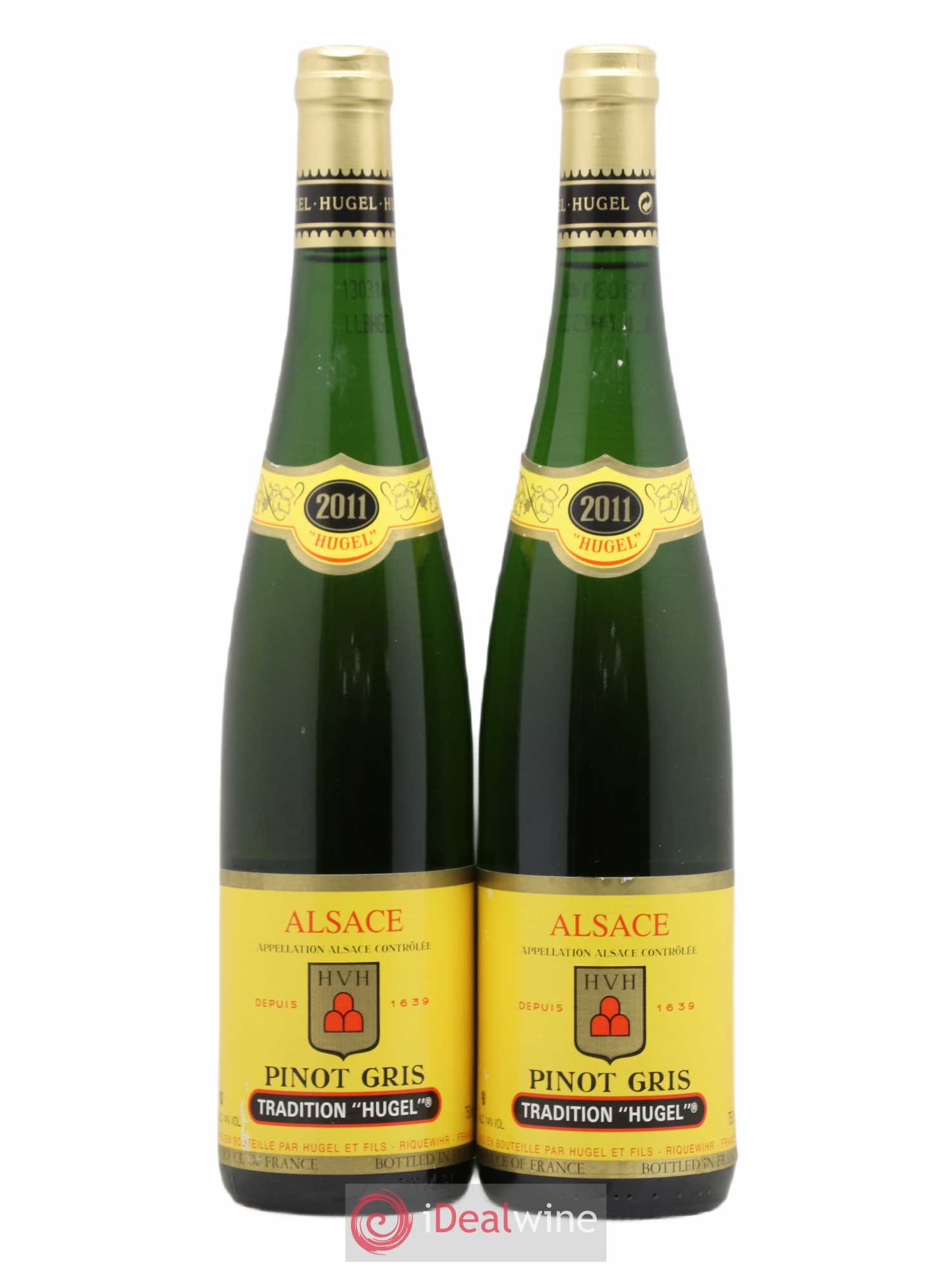 Alsace Pinot Gris Hugel (Domaine) (sans prix de réserve) 2011 - Lot de 2 bouteilles - 0