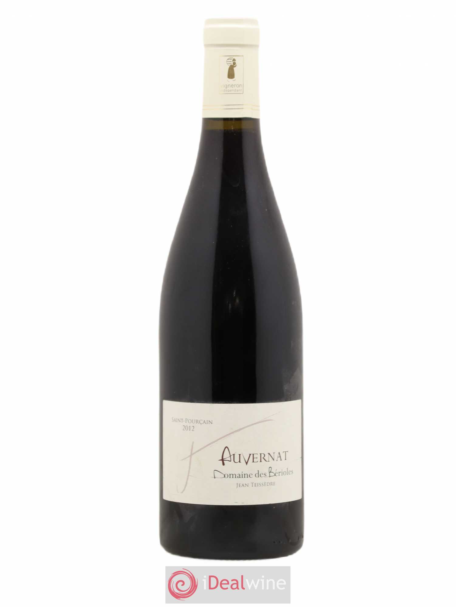 Divers Saint Pourçain Auvernat Domaine des Bérioles Jean Teissèdre (sans prix de réserve) 2012 - Posten von 1 Flasche - 0