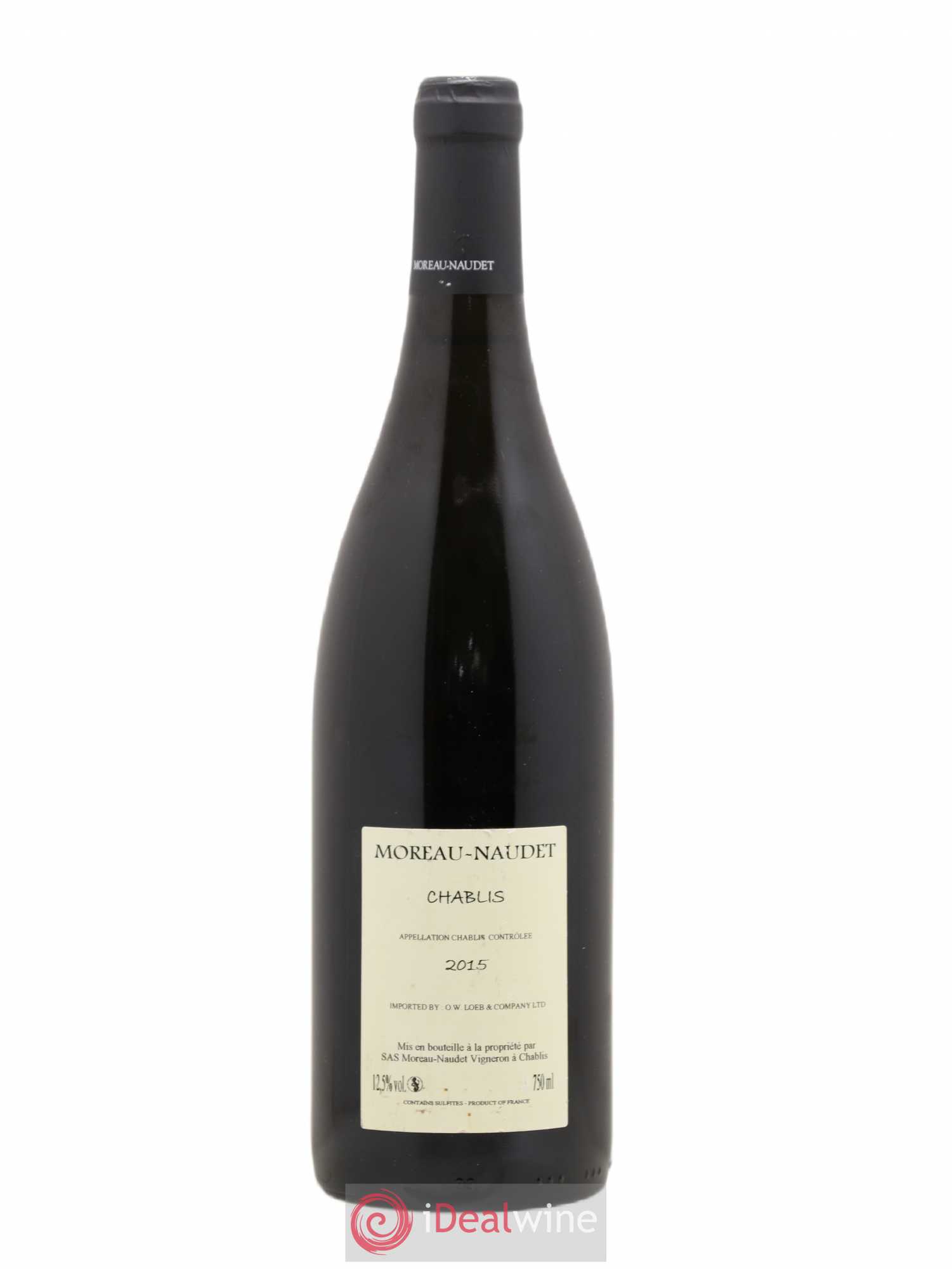 Chablis Moreau Naudet (sans prix de réserve) 2015 - Posten von 1 Flasche - 1