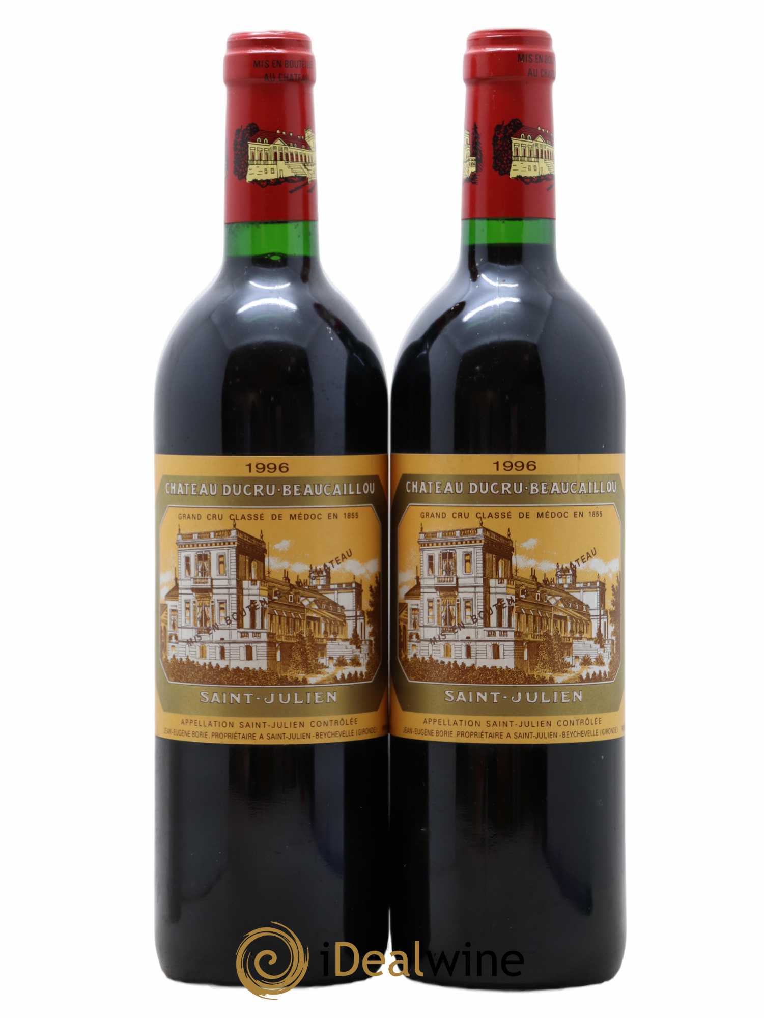 Château Ducru Beaucaillou 2ème Grand Cru Classé 1996 - Lot de 2 bouteilles - 0