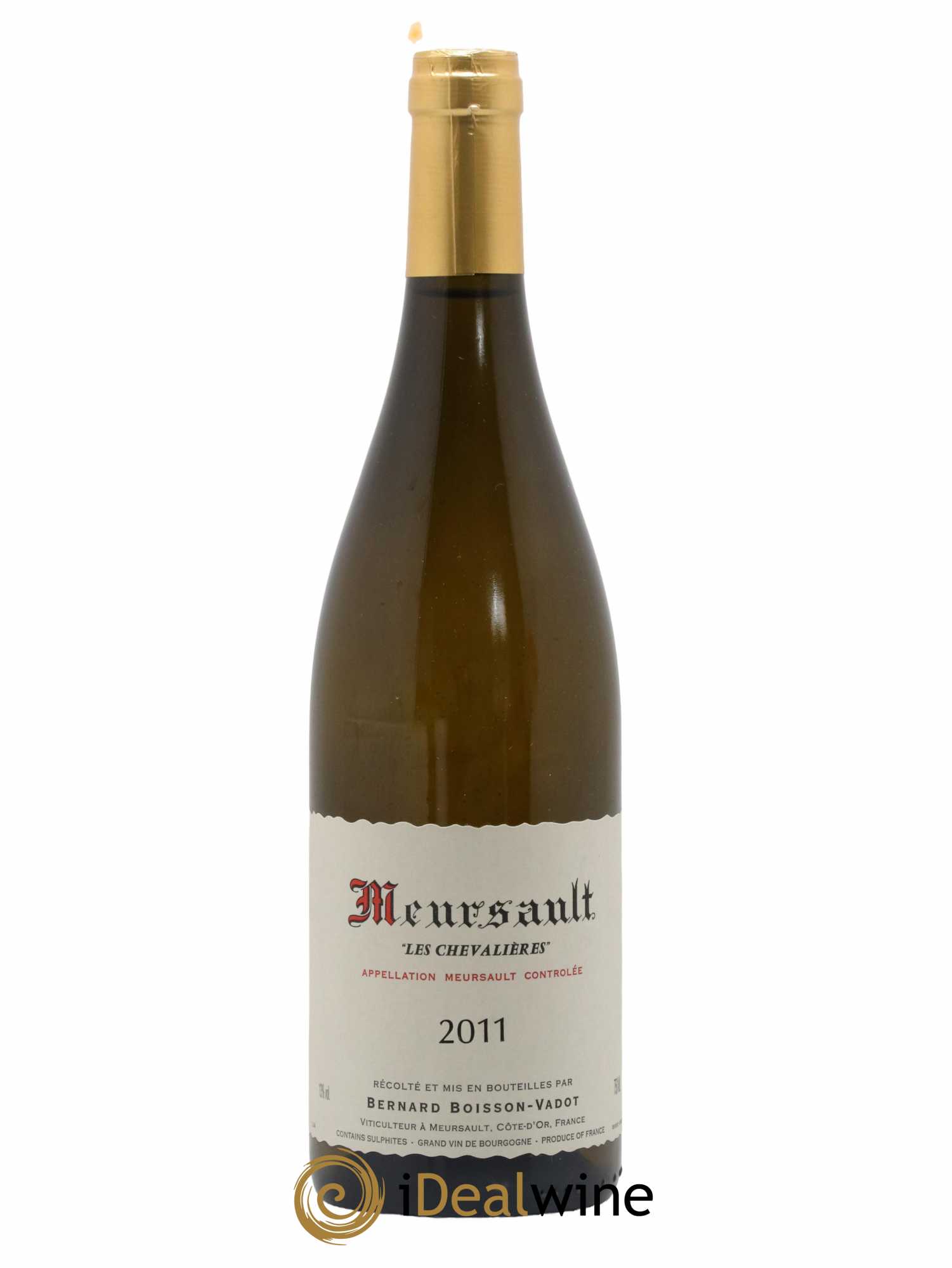 Meursault Les Chevalières Boisson-Vadot (Domaine) 2011 - Lot de 1 bouteille - 0