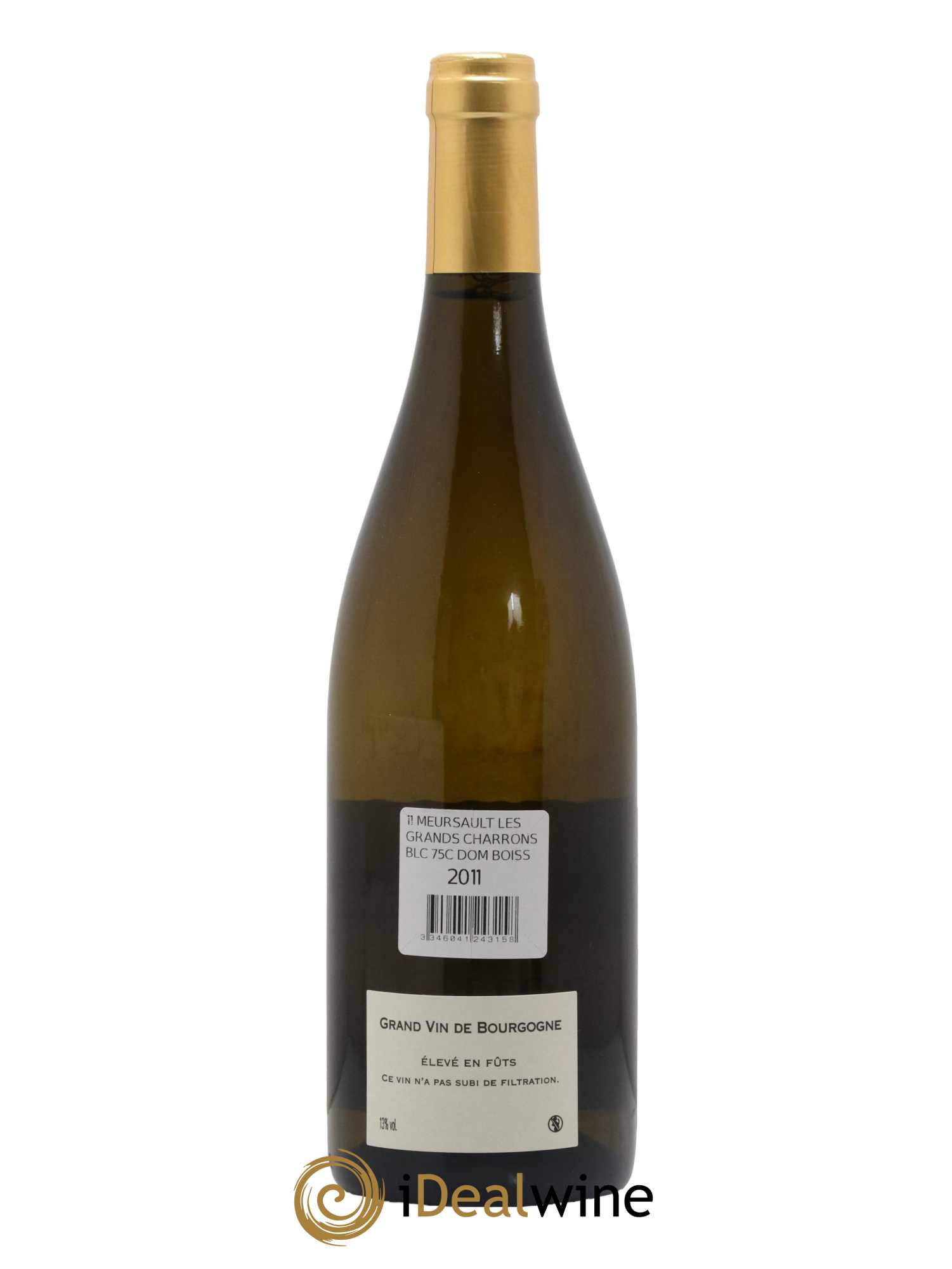 Meursault Les Grands Charrons Boisson-Vadot (Domaine) 2011 - Lot de 1 bouteille - 1