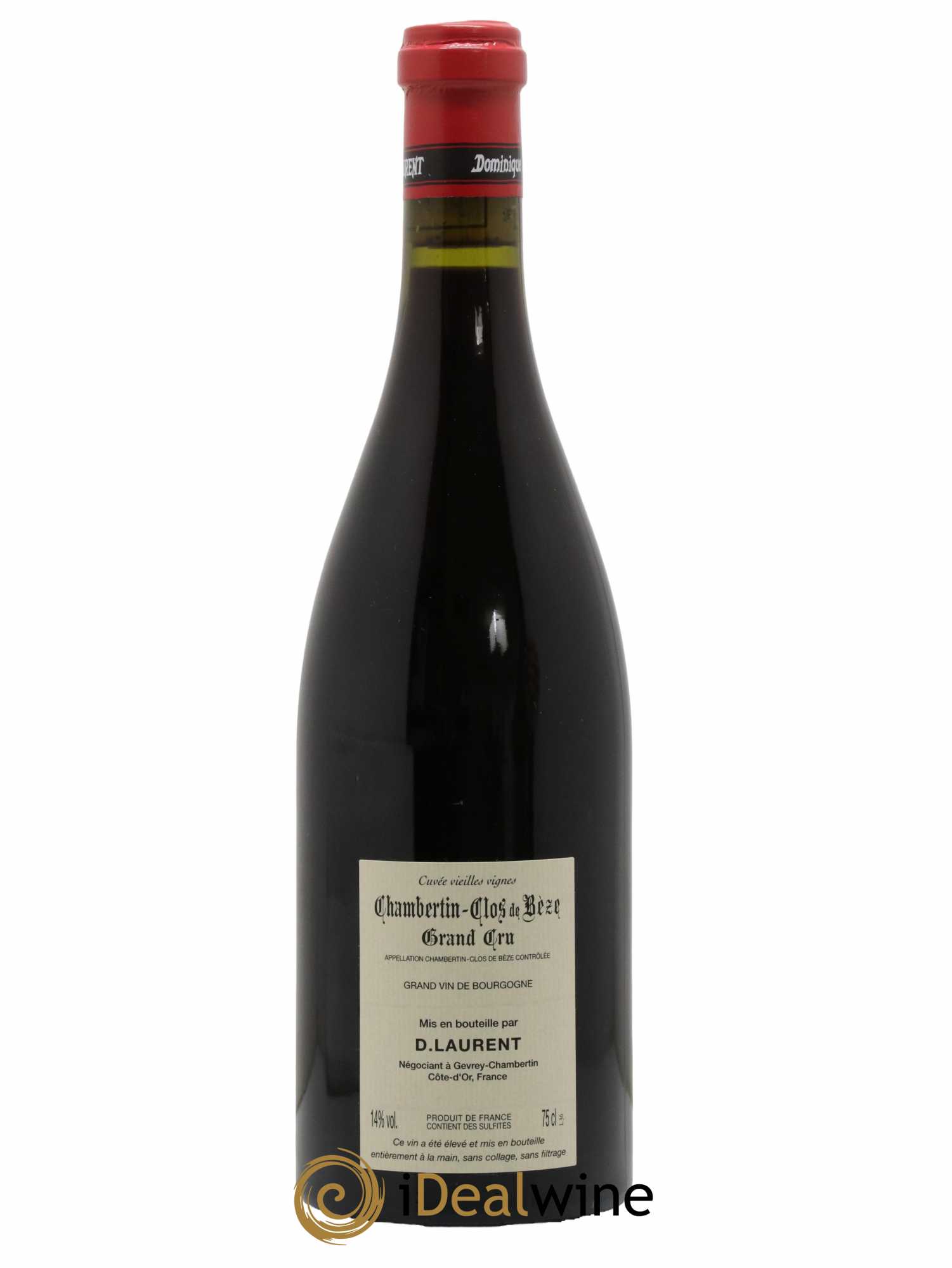 Chambertin Clos de Bèze Grand Cru Grande cuvée Vieilles vignes Dominique Laurent 2018 - Lot de 1 bouteille - 1