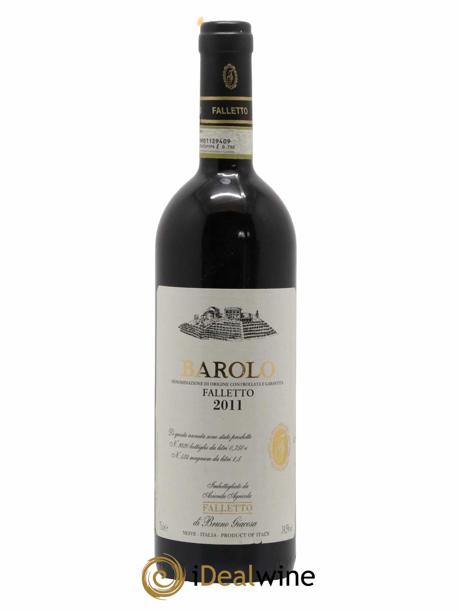 Barolo DOCG Falletto Azienda Agricola Falletto di Bruno Giacosa 2011 - Lot de 1 bouteille - 0