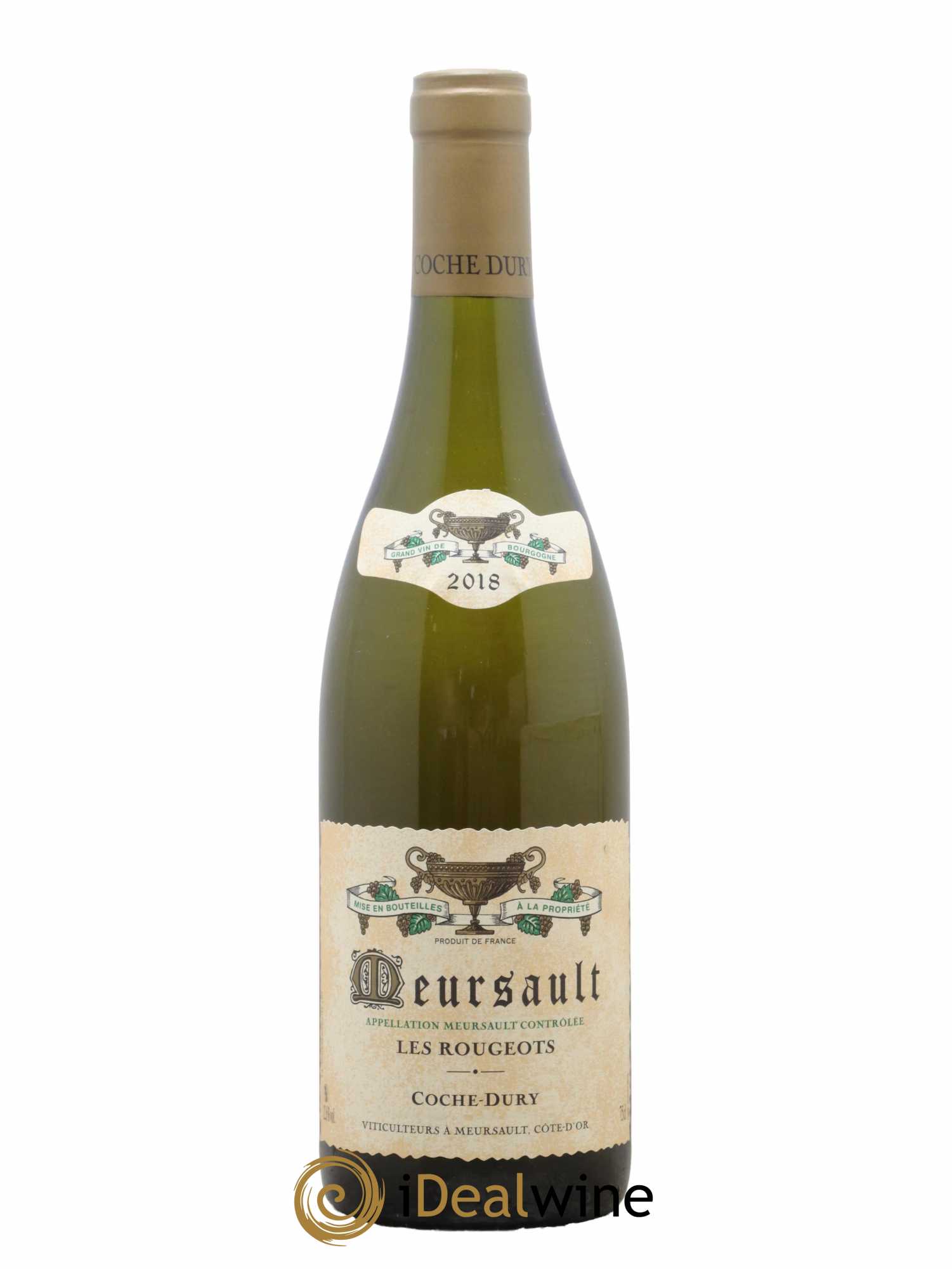 Meursault Les Rougeots Coche Dury (Domaine) 2018 - Lot de 1 bouteille - 0