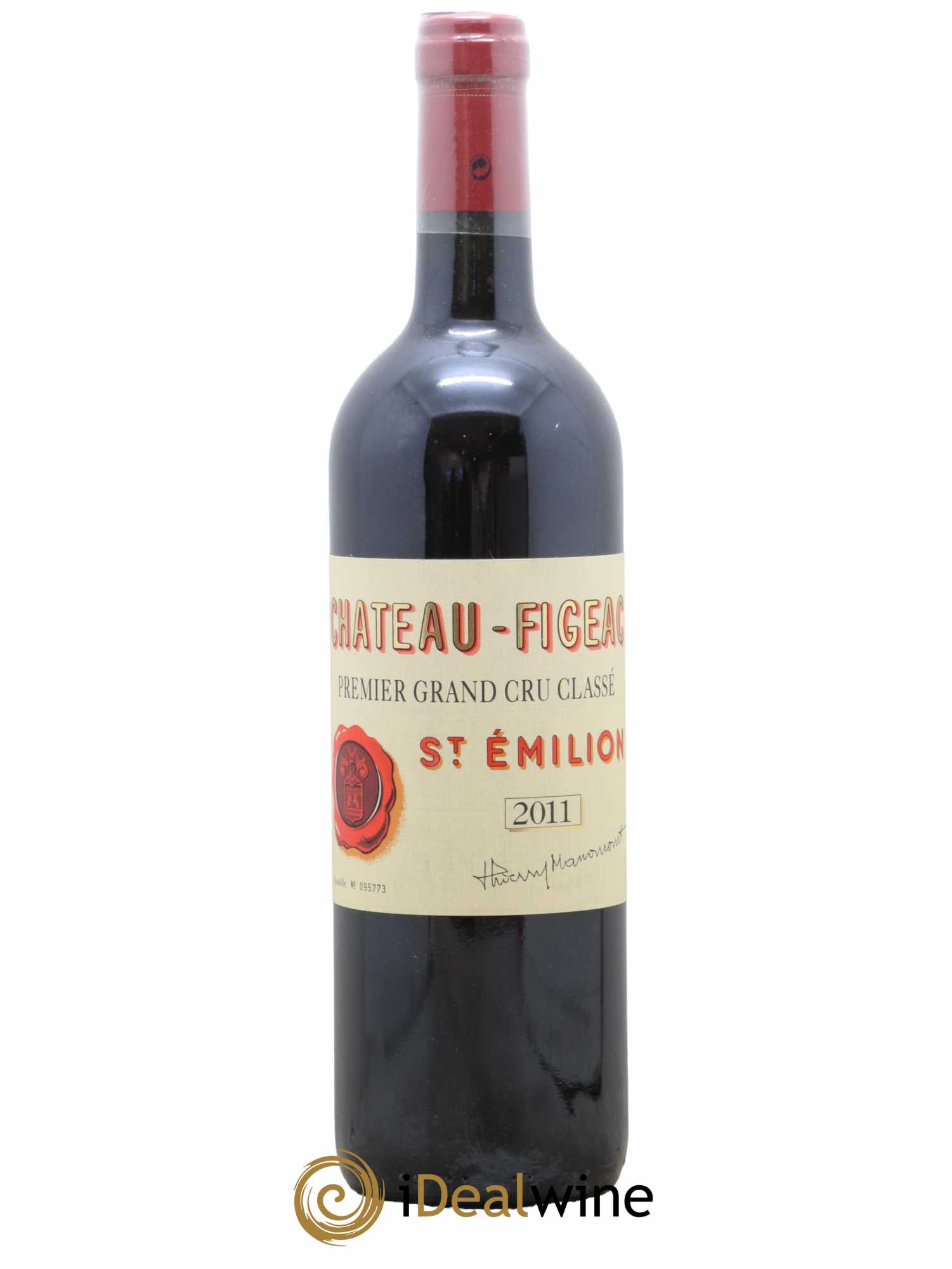 Château Figeac 1er Grand Cru Classé A 2011 - Lot de 1 bouteille - 0