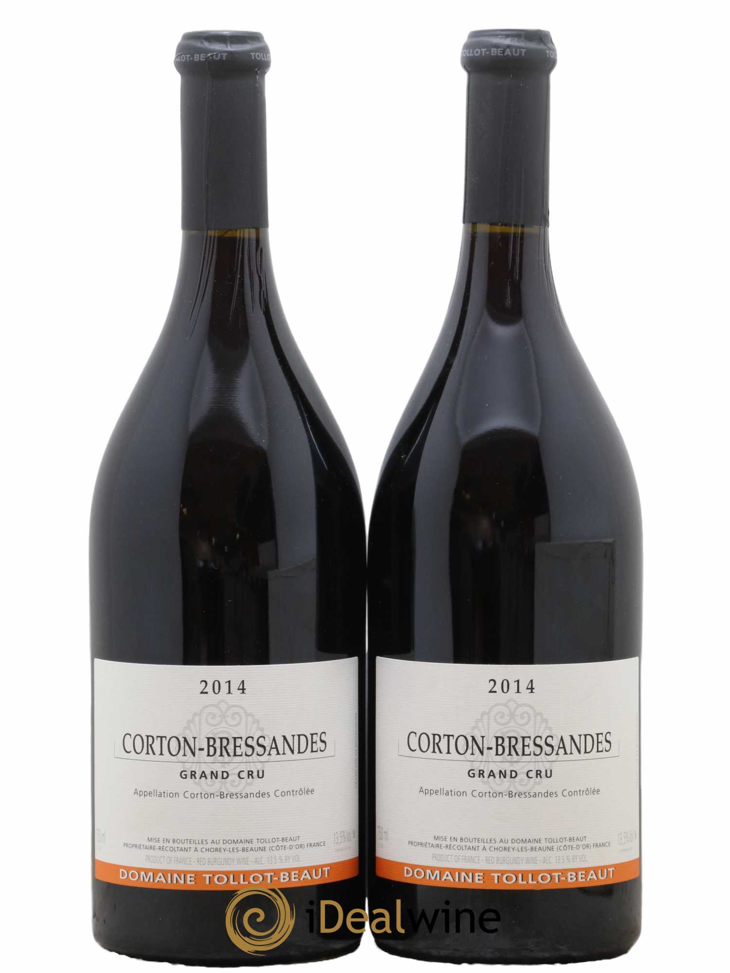 Corton-Bressandes Grand Cru Tollot Beaut (Domaine) 2014 - Lot de 2 bouteilles - 0