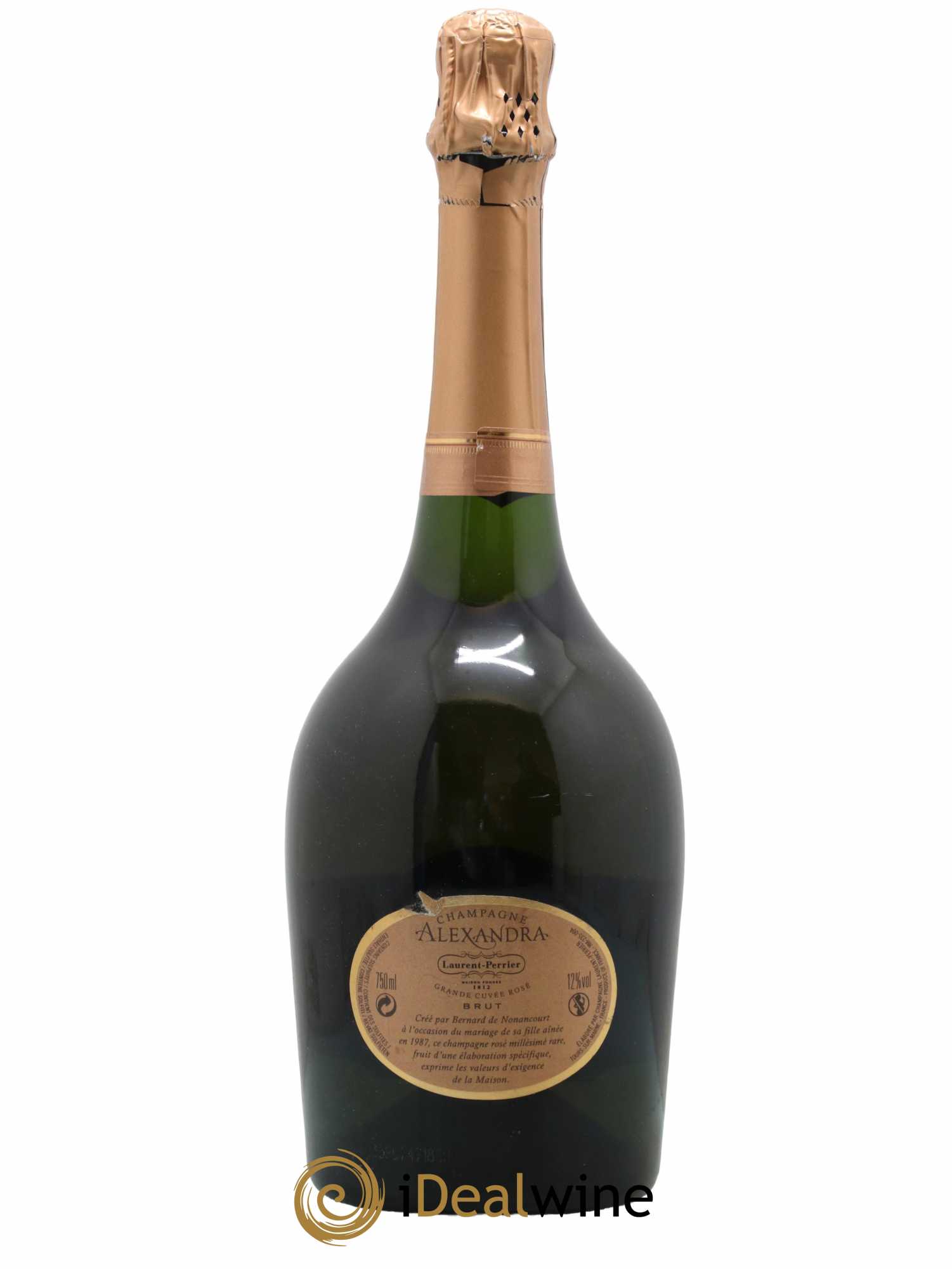 Cuvée Alexandra Laurent Perrier 2004 - Lot de 1 bouteille - 1
