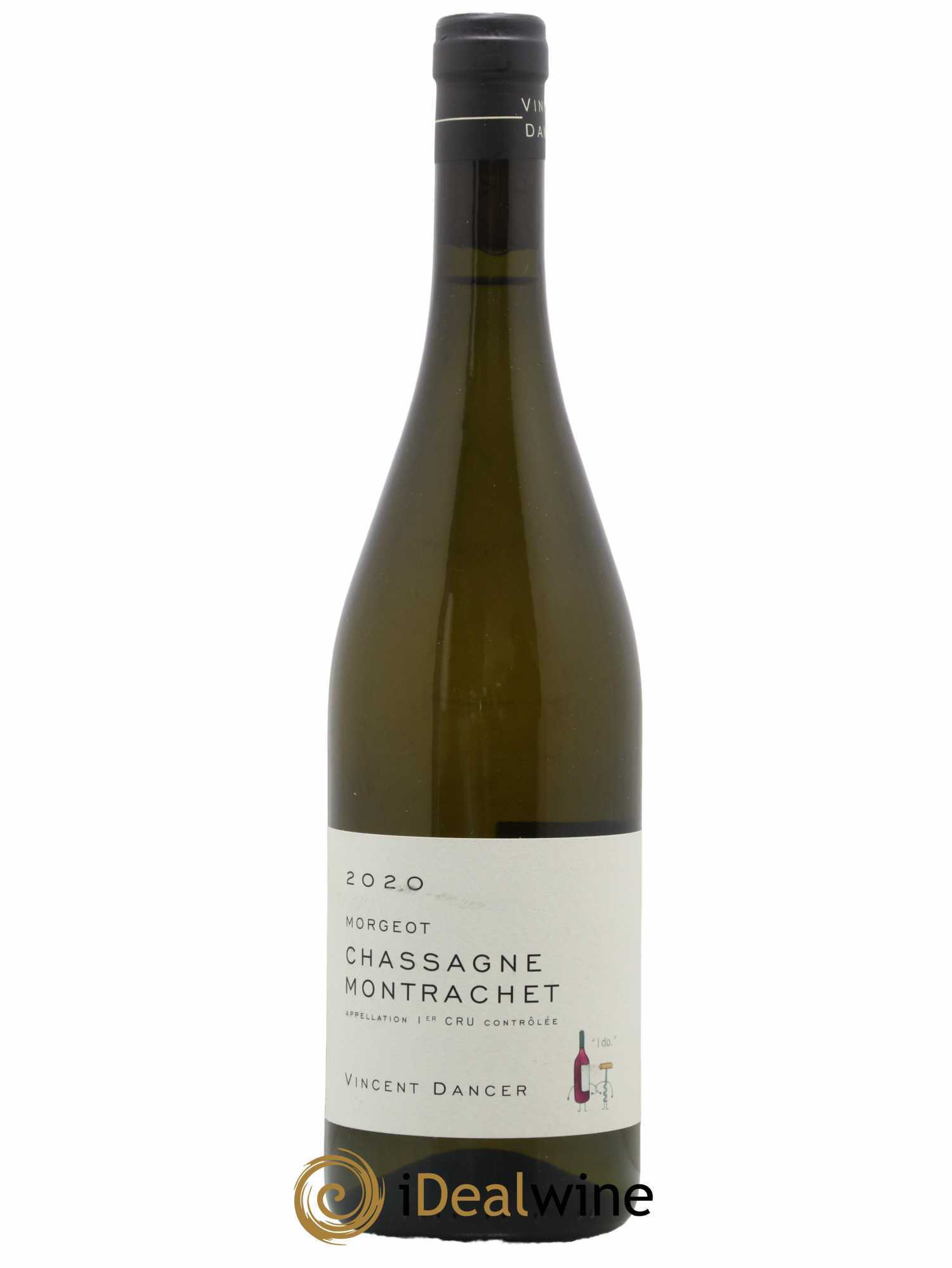 Chassagne-Montrachet 1er Cru Morgeot Vincent Dancer 2020 - Lot de 1 bouteille - 0