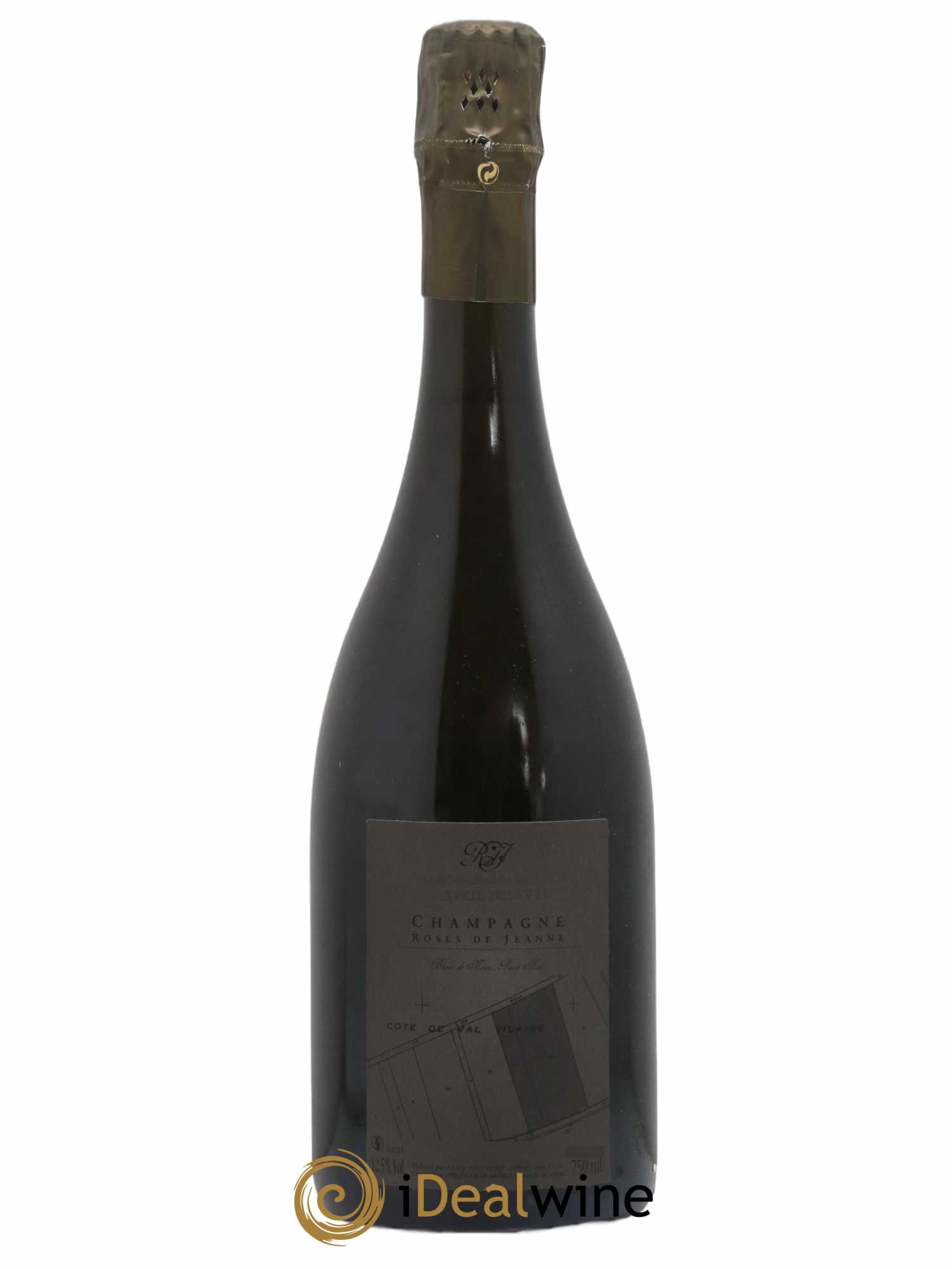 Roses de Jeanne Côte de Val Vilaine Blanc de Noirs Cédric Bouchard 2013 - Lot de 1 bouteille - 1
