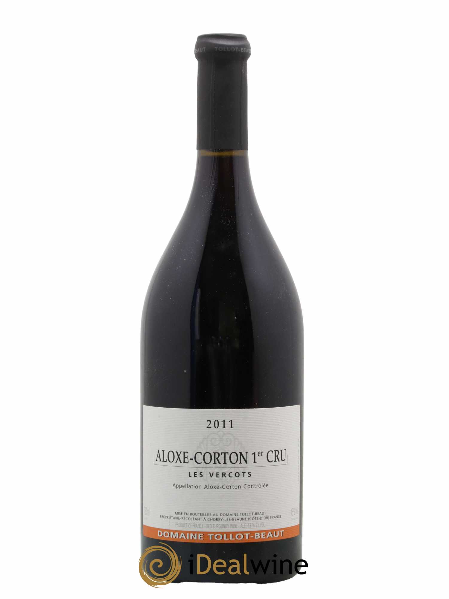 Aloxe-Corton 1er Cru Les Vercots Tollot Beaut (Domaine) 2011 - Lot de 1 bouteille - 0