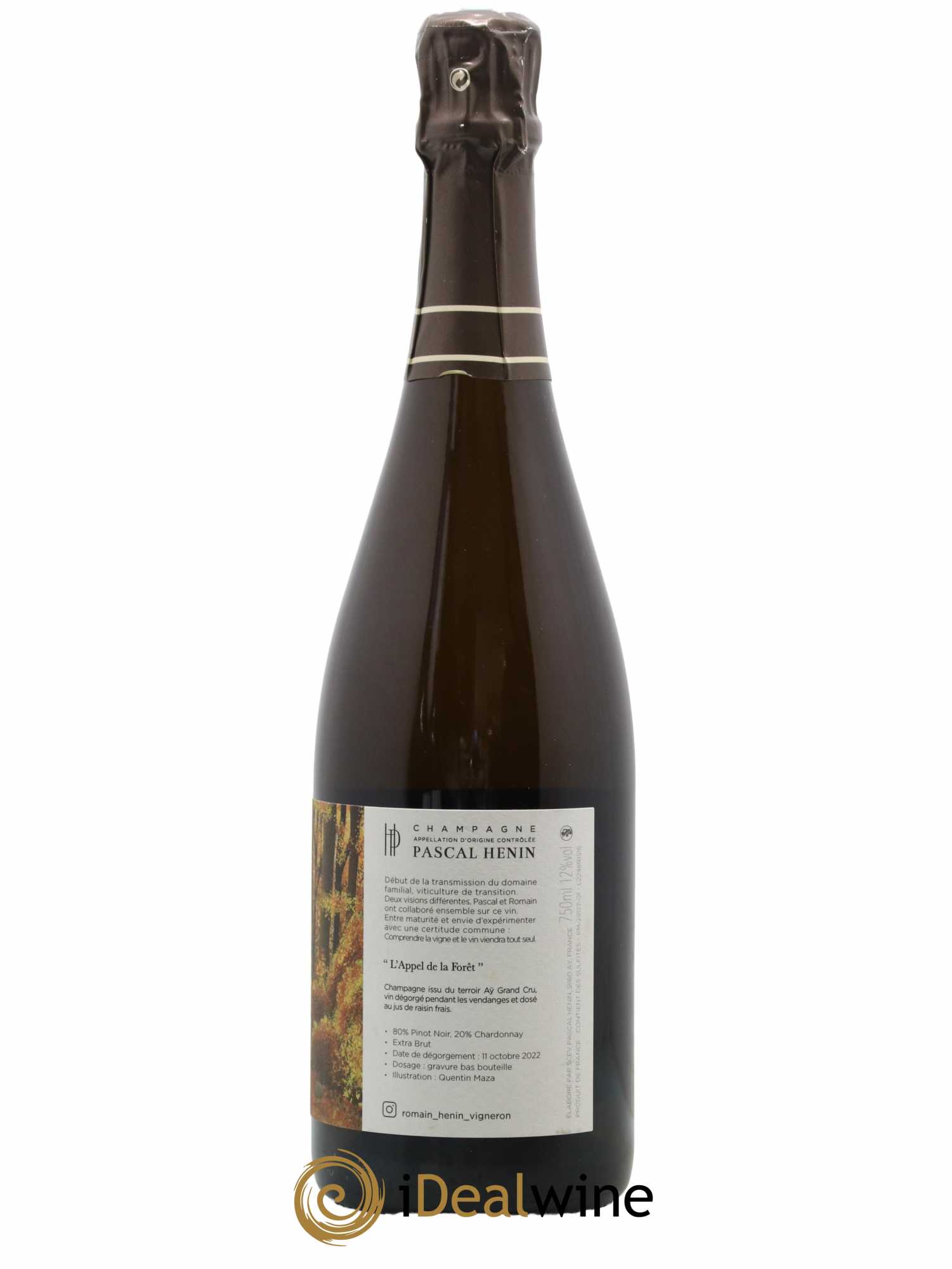 L'Appel de la Fôret Romain Henin - Lot de 1 bouteille - 1