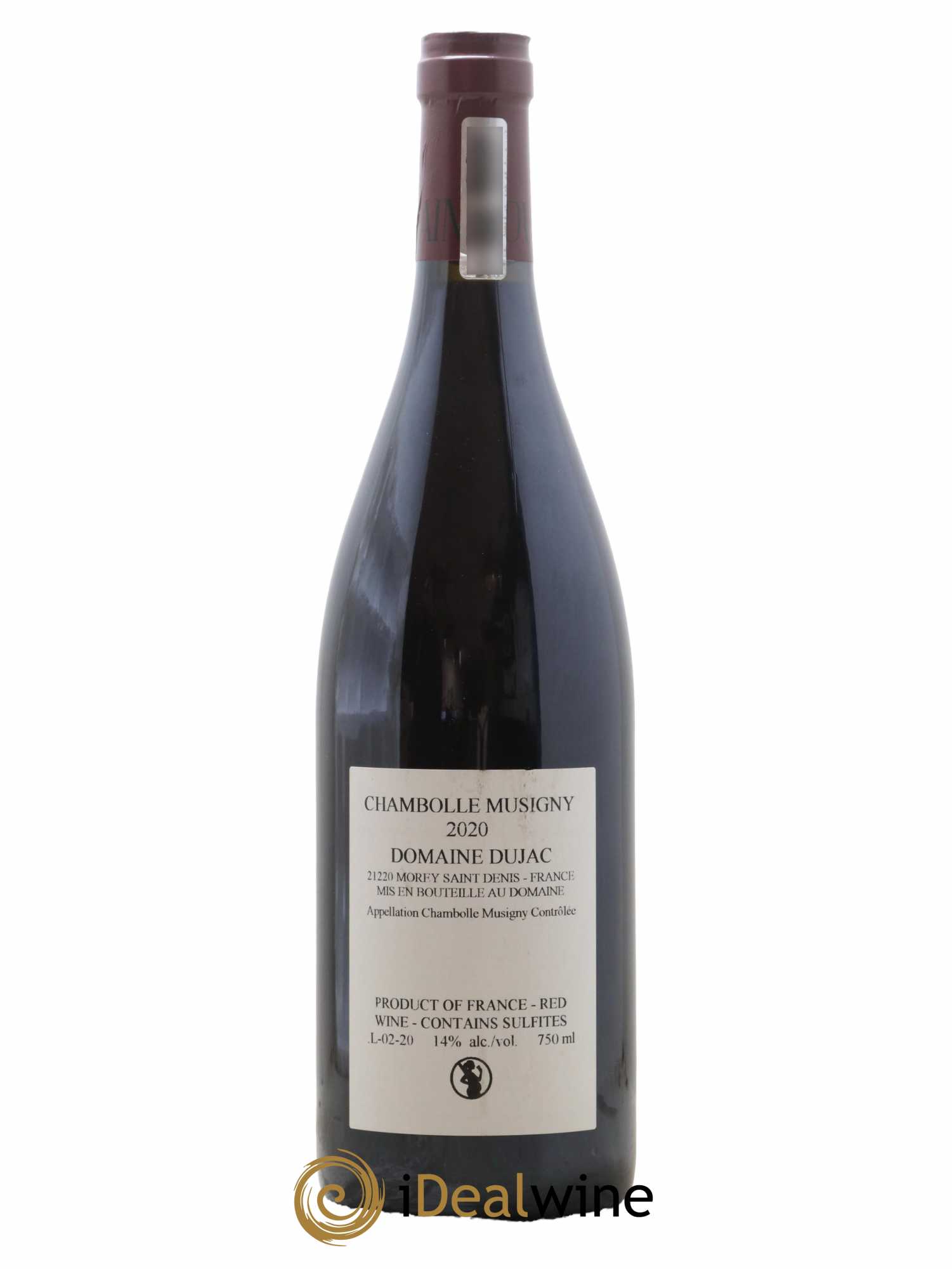 Chambolle-Musigny Dujac (Domaine) 2020 - Lot de 1 bouteille - 1