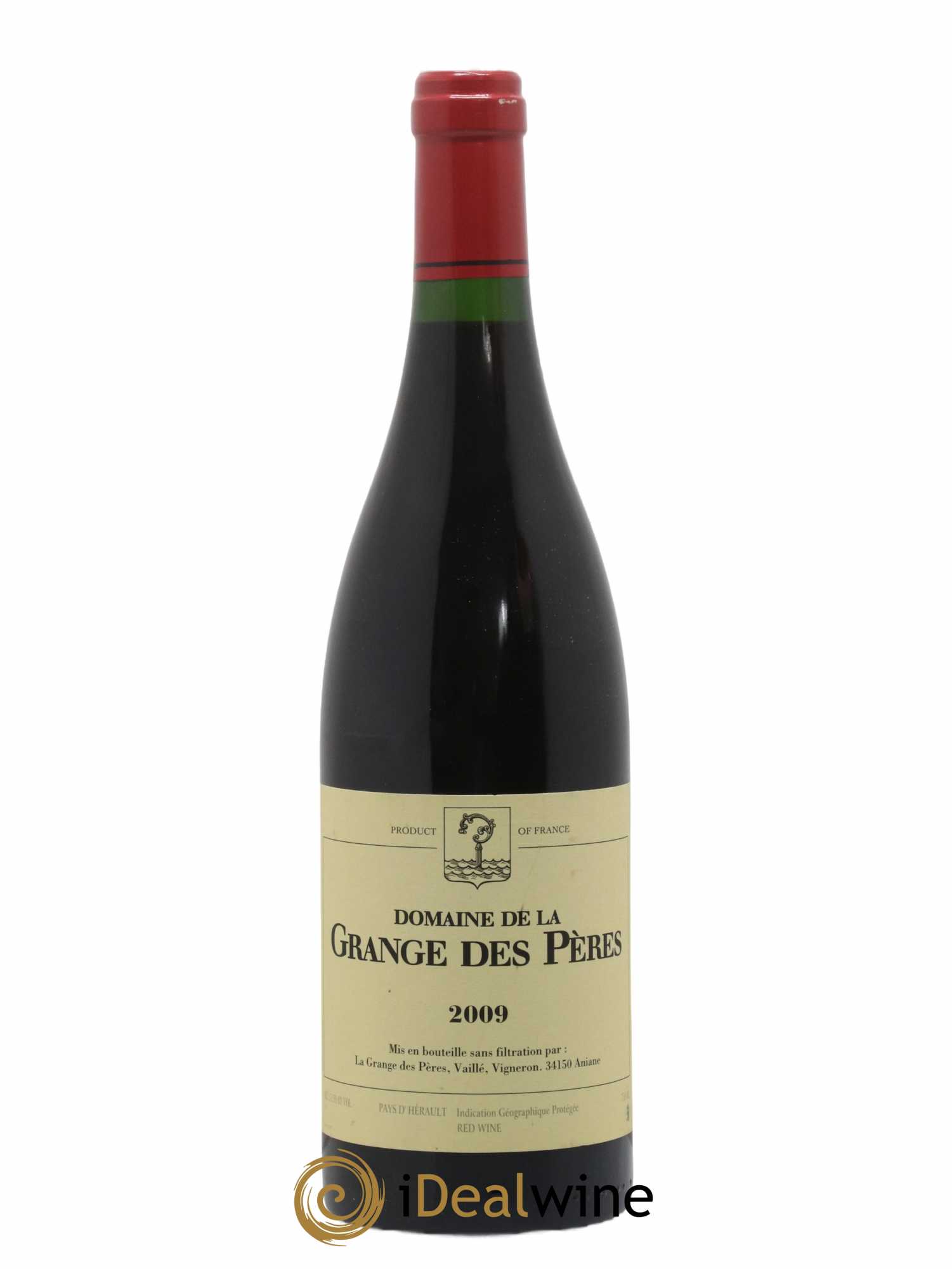 Pays d'Hérault Grange des Pères Laurent Vaillé (sans prix de réserve) 2009 - Lot de 1 bouteille - 0