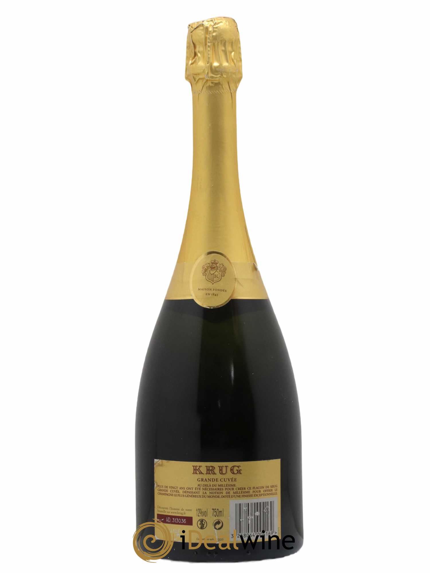 Grande Cuvée - 161ème édition Krug - Lot of 1 bottle - 1