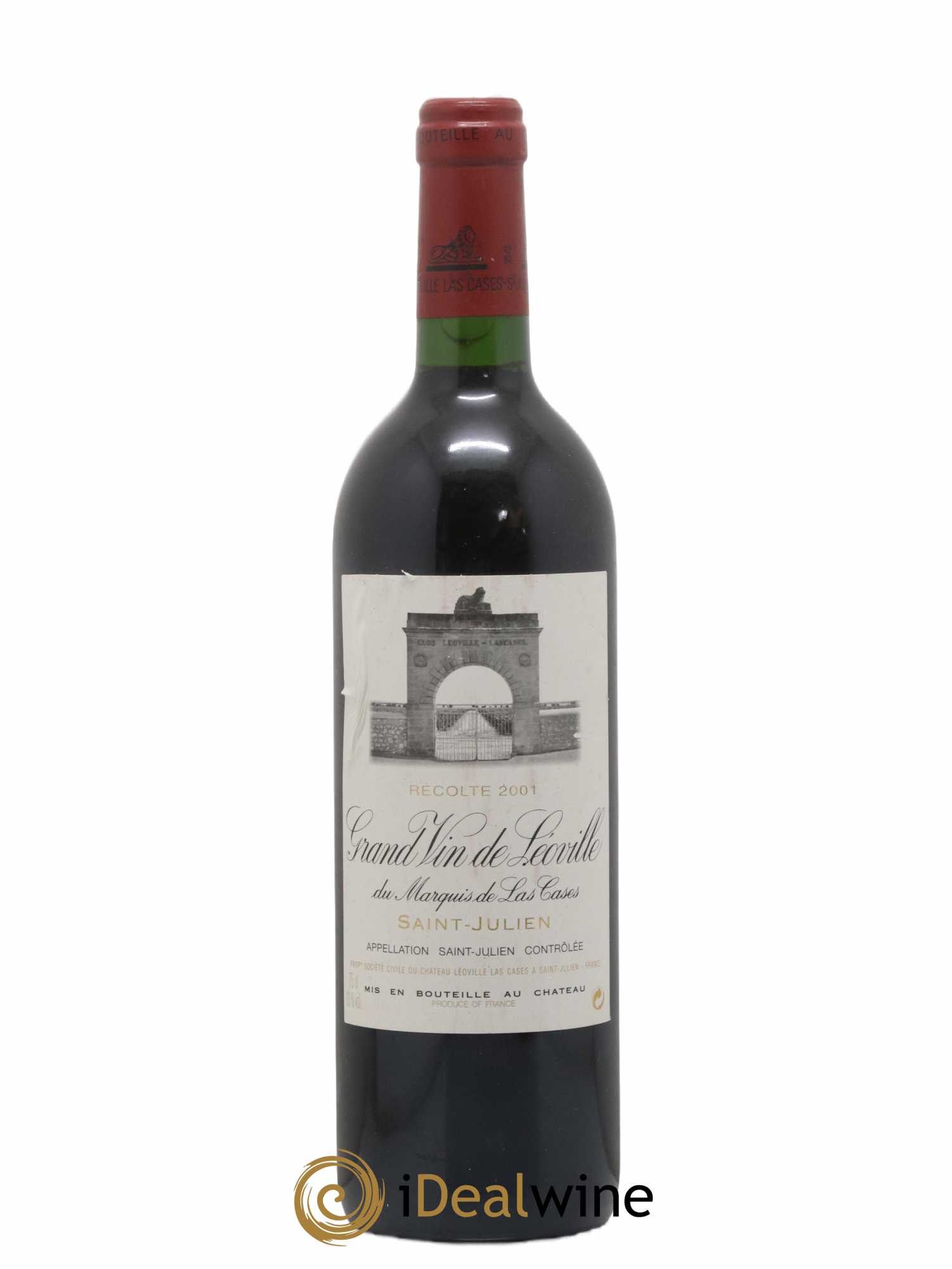 Château Léoville Las Cases 2ème Grand Cru Classé 2001 - Lot de 1 bouteille - 0