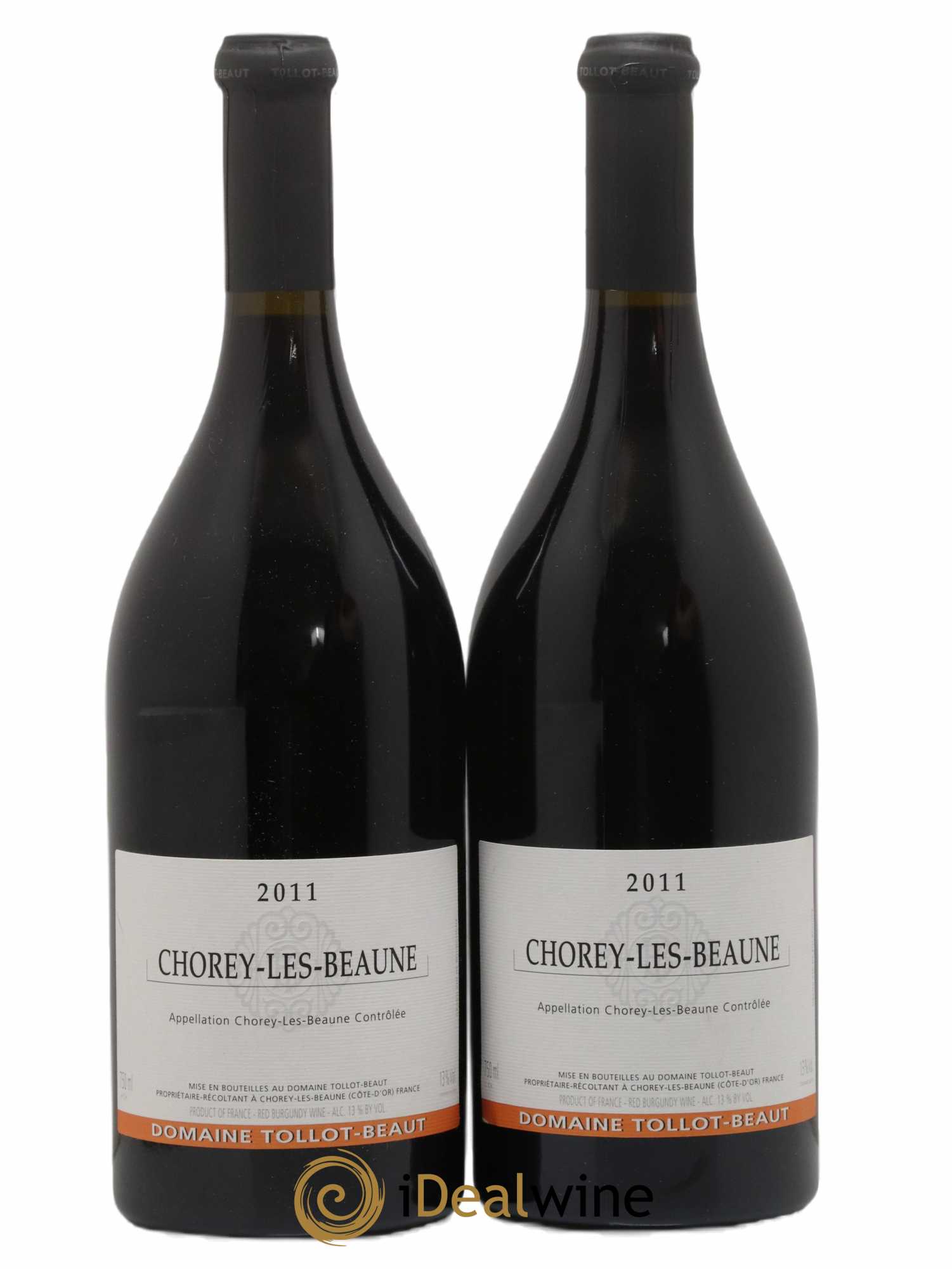 Chorey-lès-Beaune Tollot Beaut (Domaine) 2011 - Lot de 2 bouteilles - 0