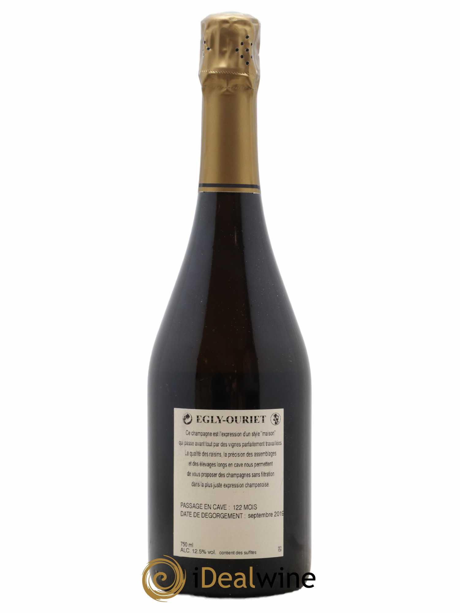 Ambonnay Vieilles Vignes Brut Millésimé Egly-Ouriet 2008 - Lot de 1 bouteille - 1