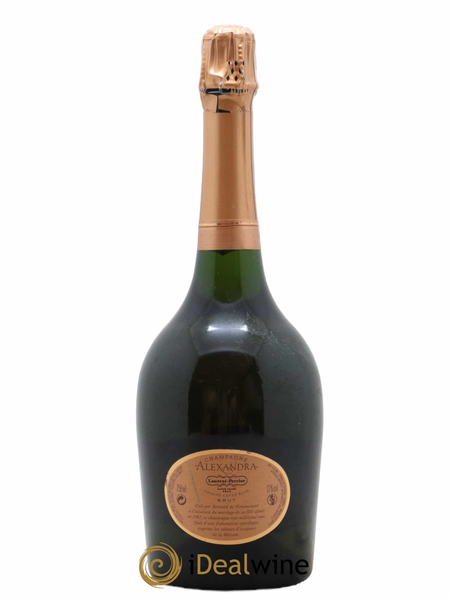 Cuvée Alexandra Laurent Perrier 2004 - Lot de 1 bouteille - 1