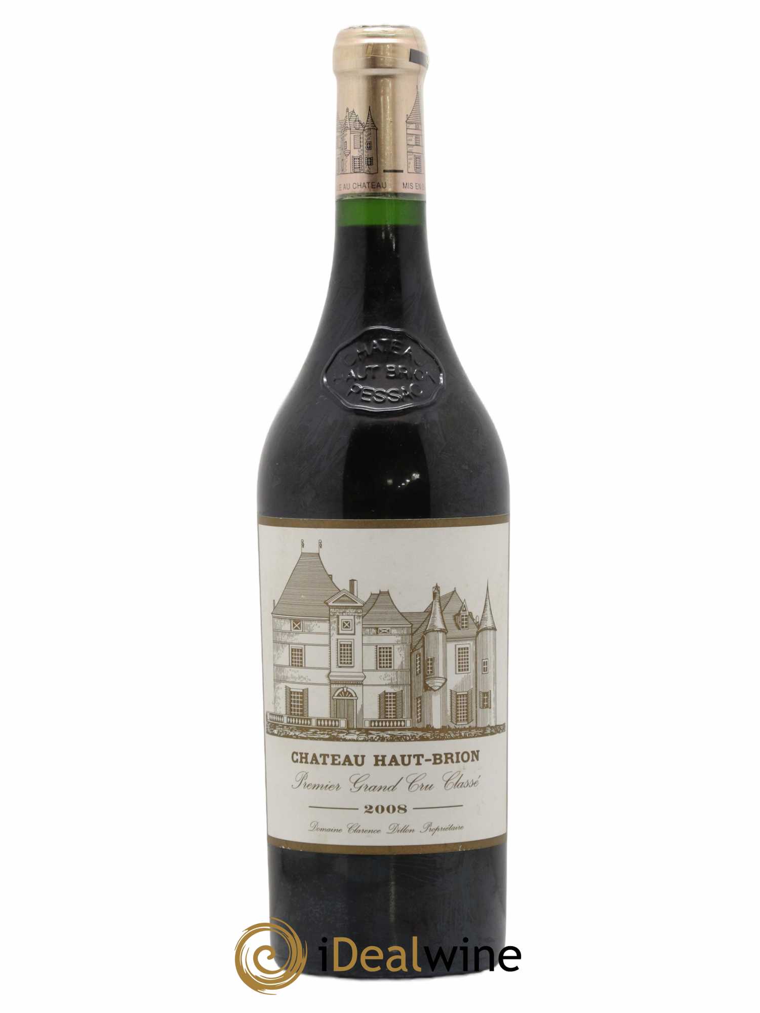 Château Haut Brion 1er Grand Cru Classé 2008 - Lot de 1 bouteille - 0