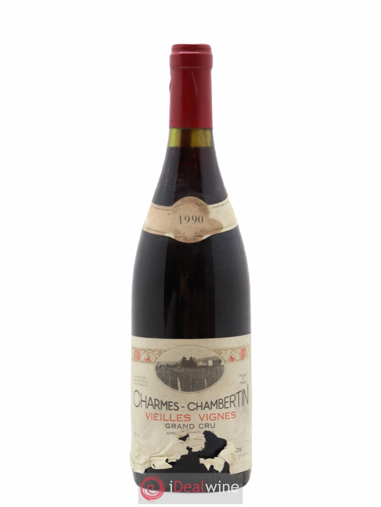 Charmes-Chambertin Grand Cru Vieilles Vignes Jacky Truchot 1990 - Lot de 1 bouteille - 0