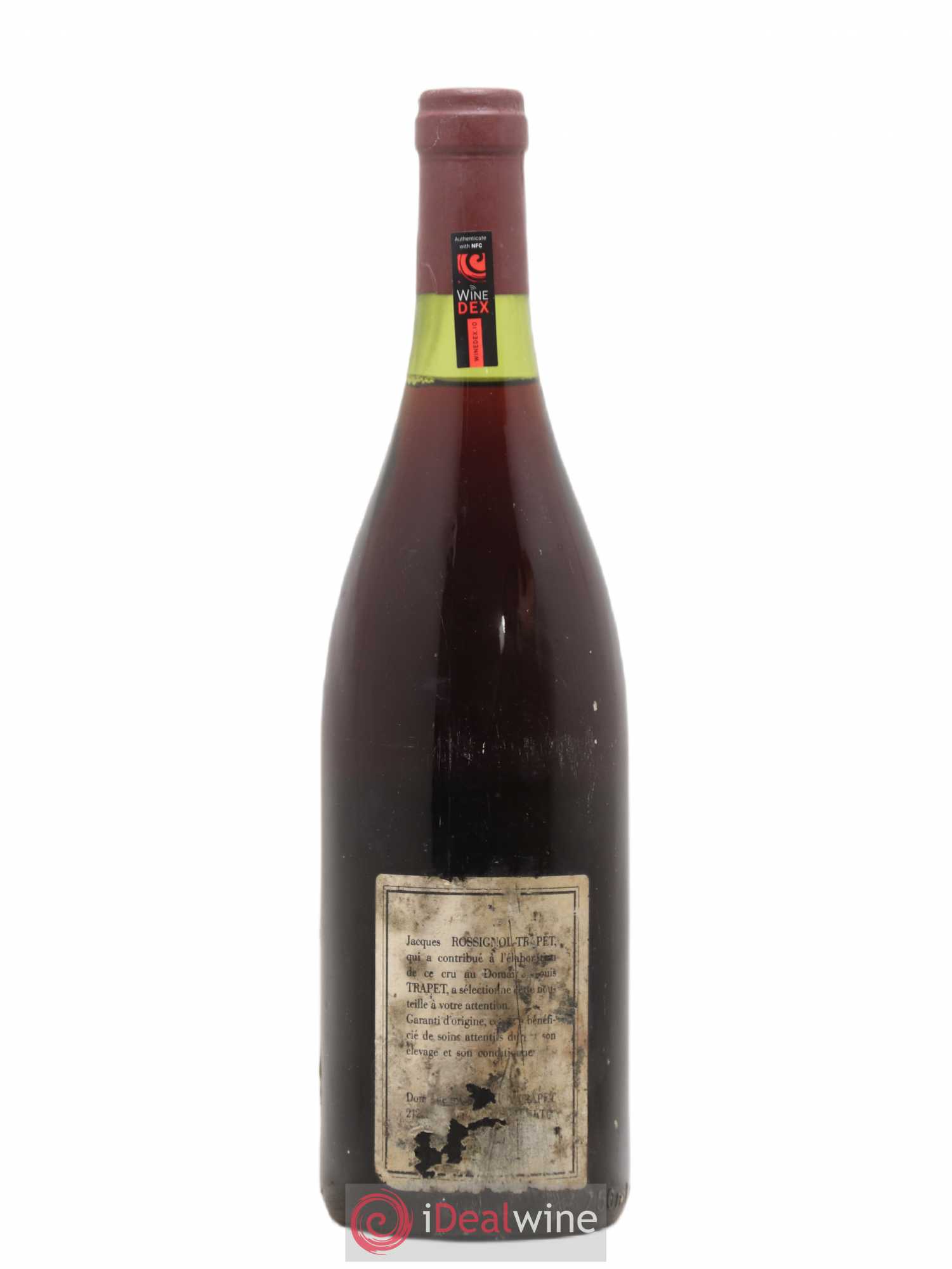 Chambertin Grand Cru Domaine Trapet 1979 - Lot de 1 bouteille - 1